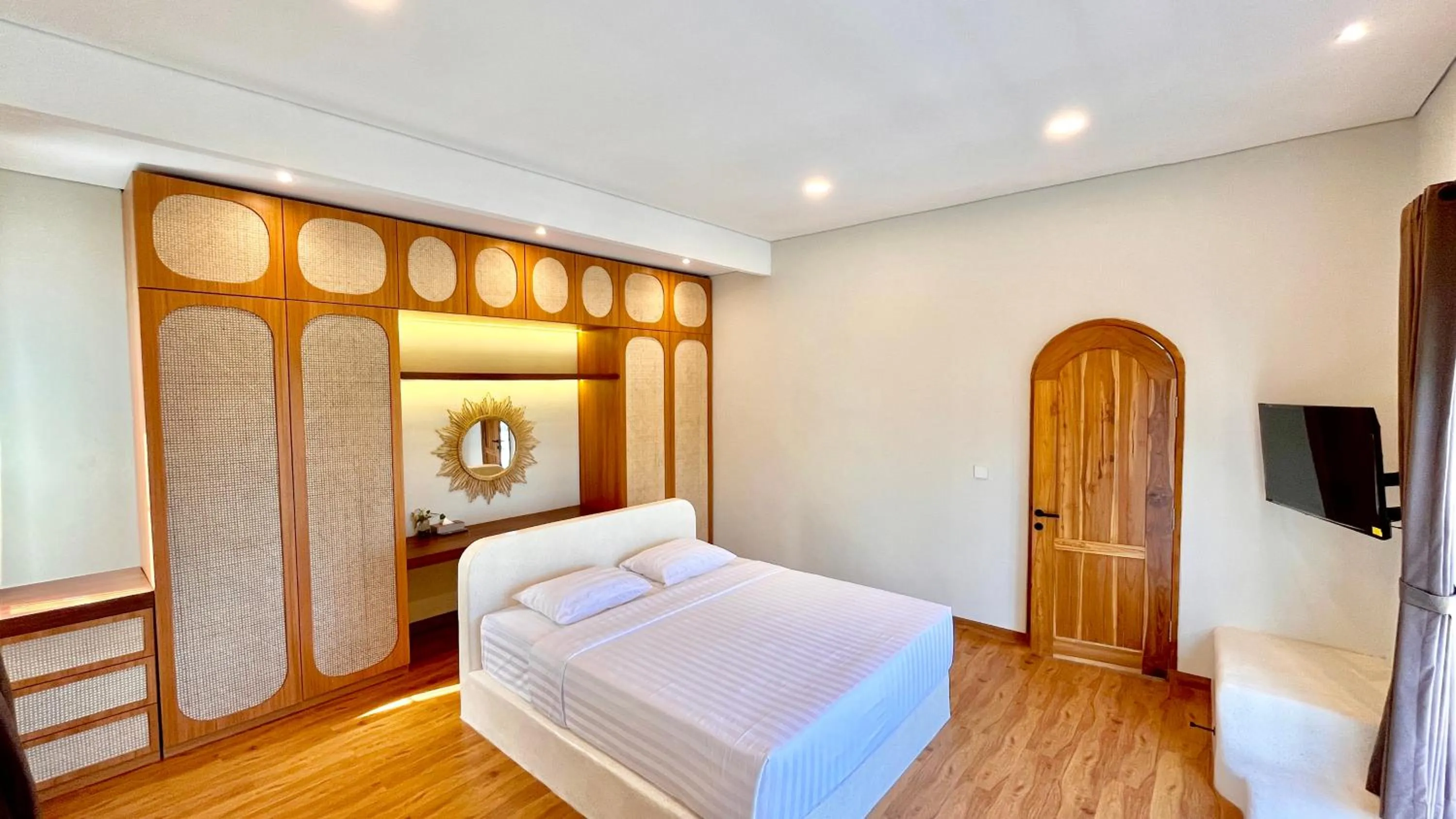 Bed in The BALIem Villa