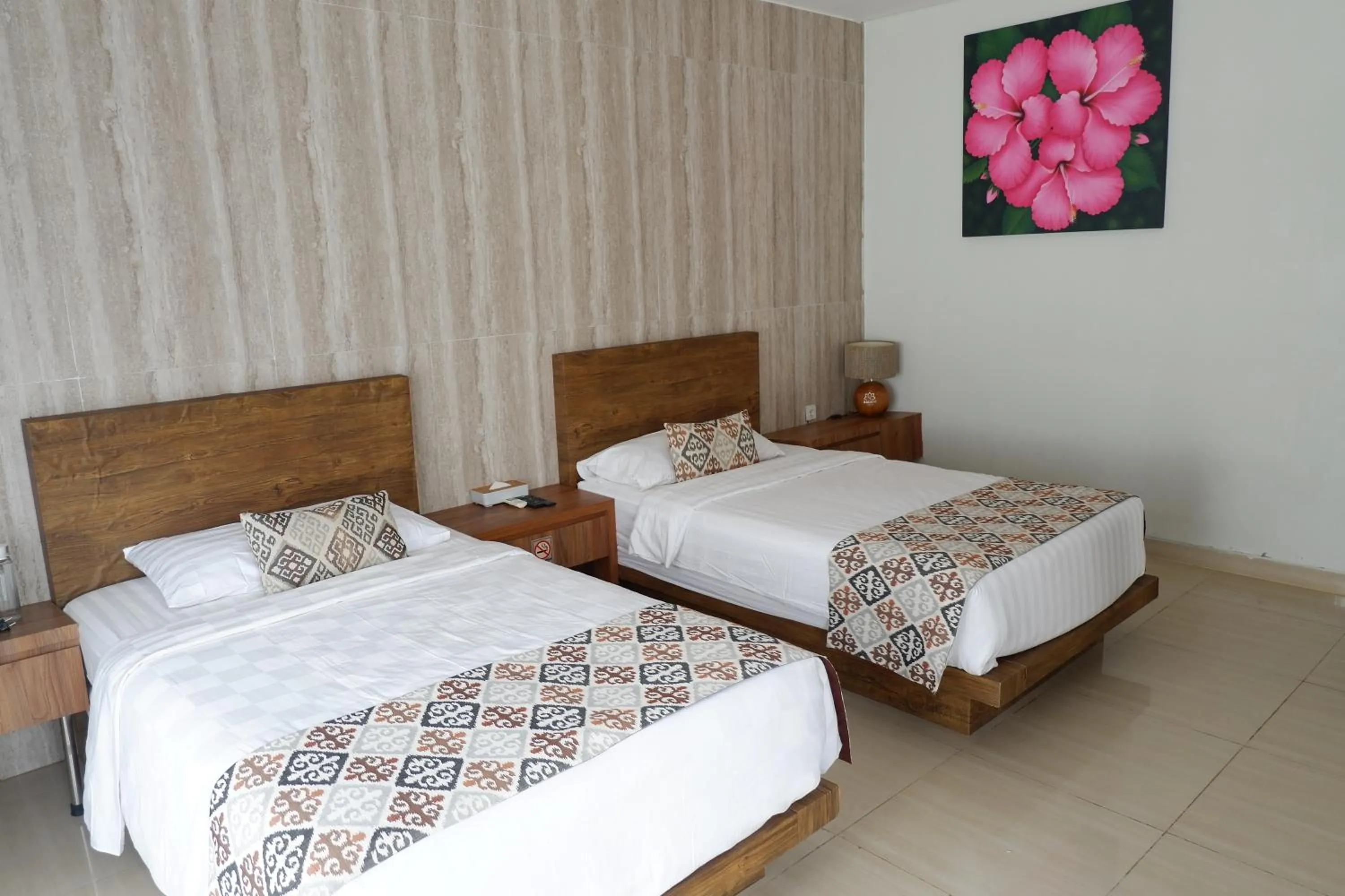 Bed in The BALIem Villa