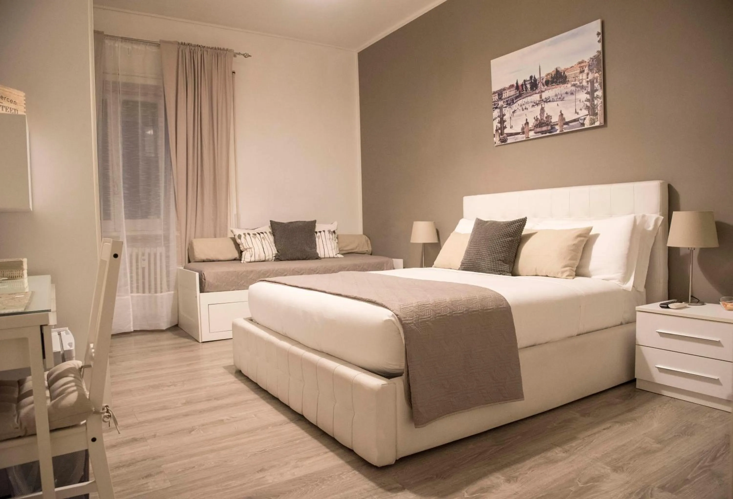 Bed in Le Piazze Di Roma