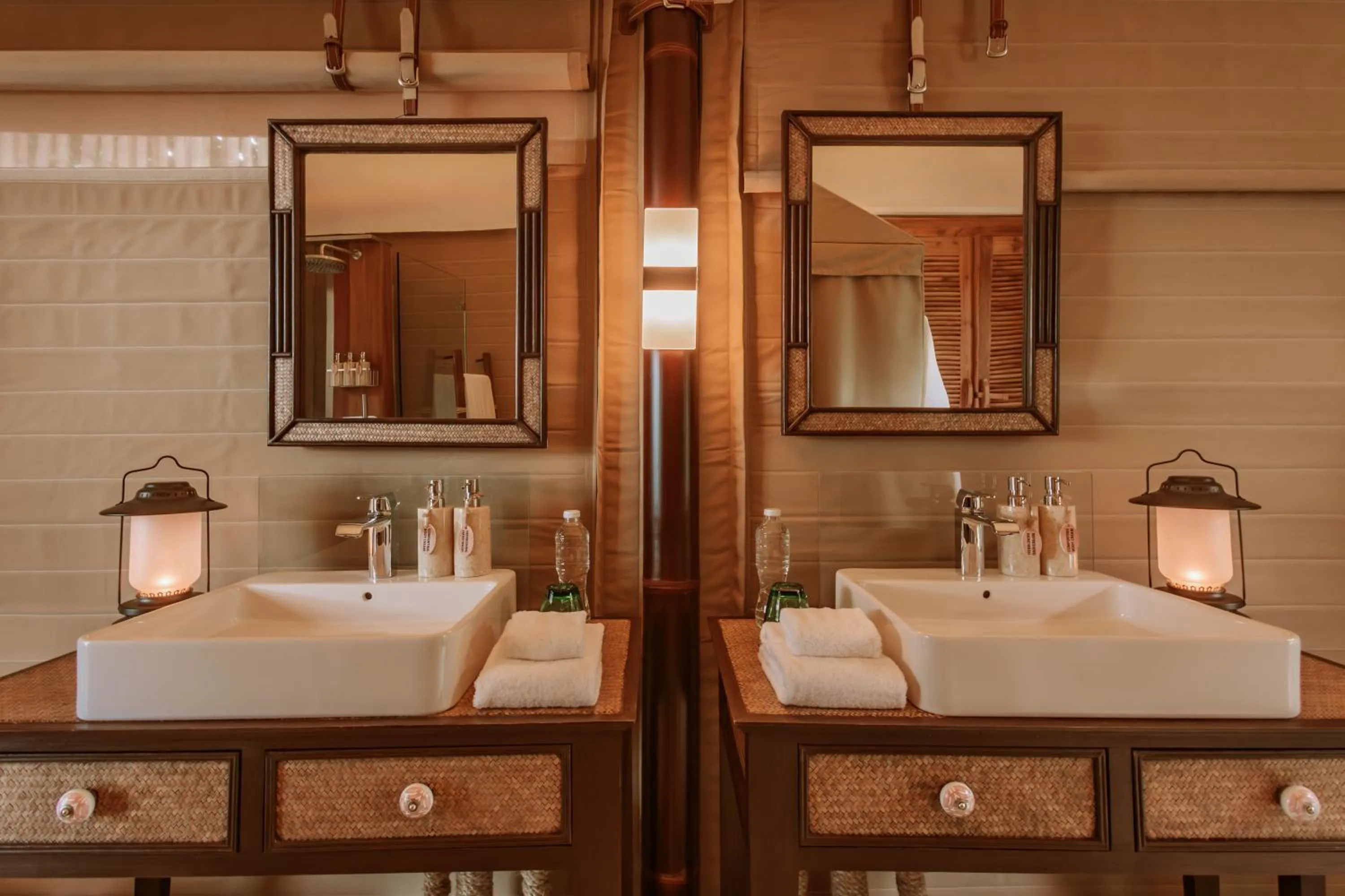 Bathroom in Twinpalms Tented Camp Phuket