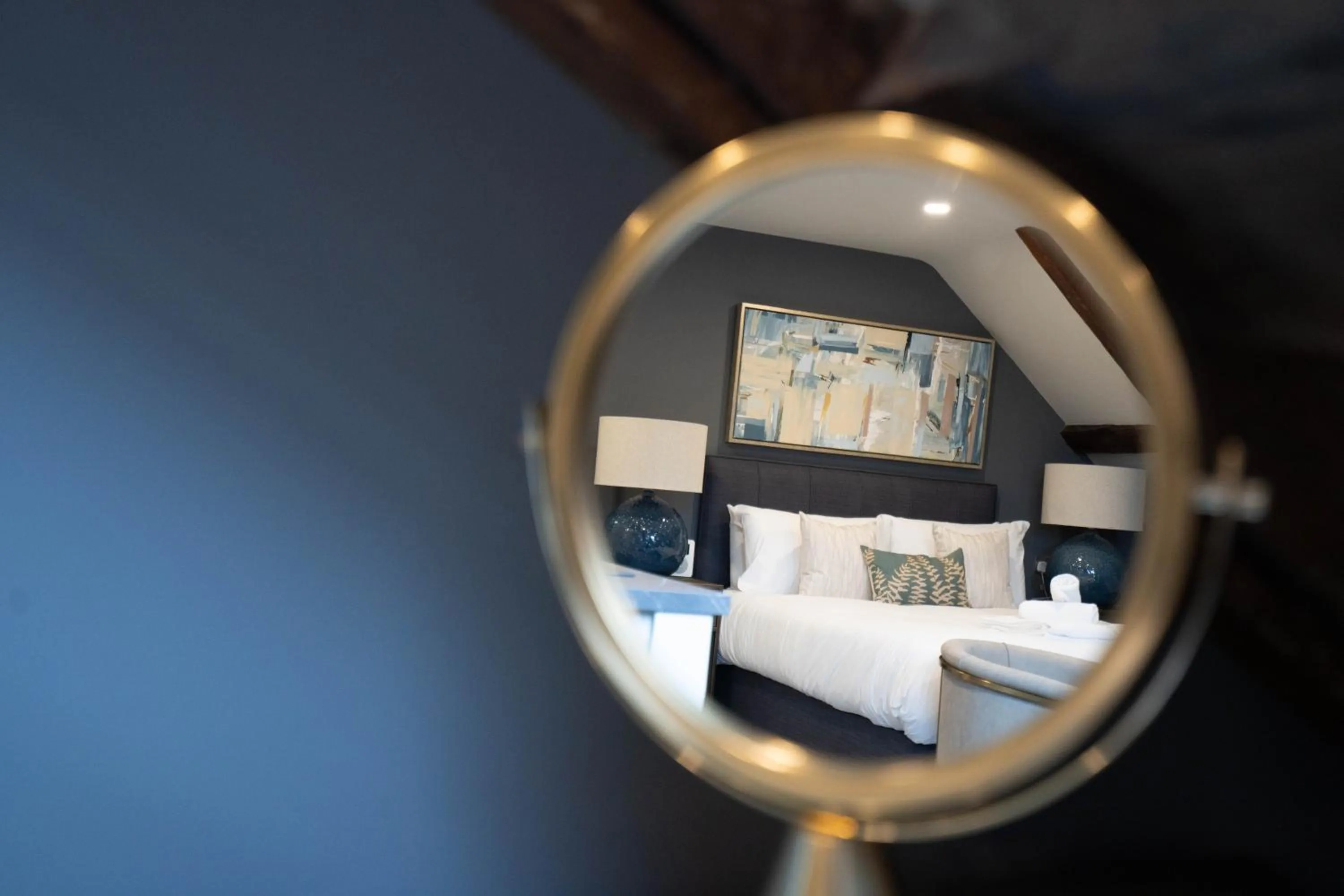 Bedroom, Bed in Old Abbey House