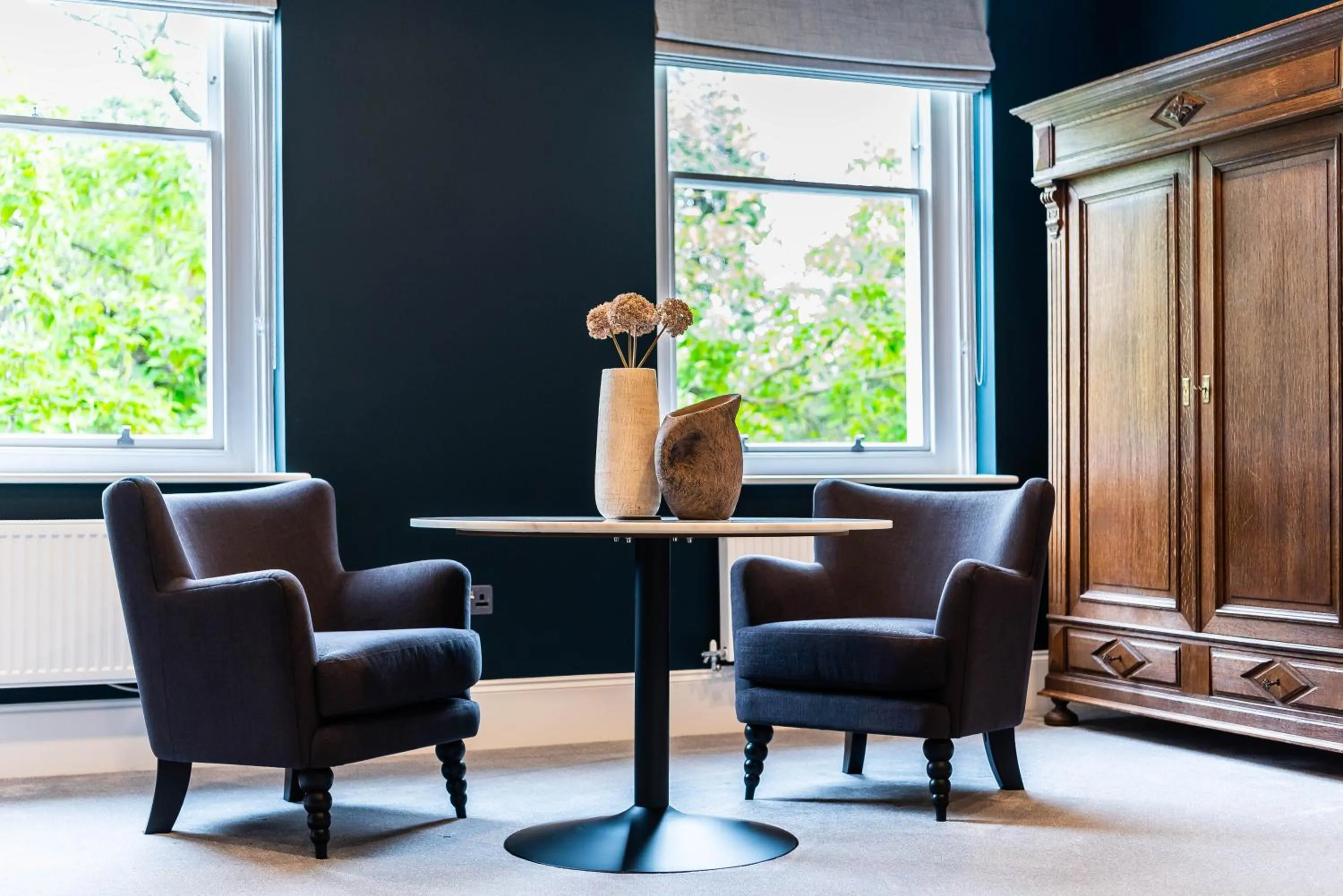 Seating area in Old Abbey House