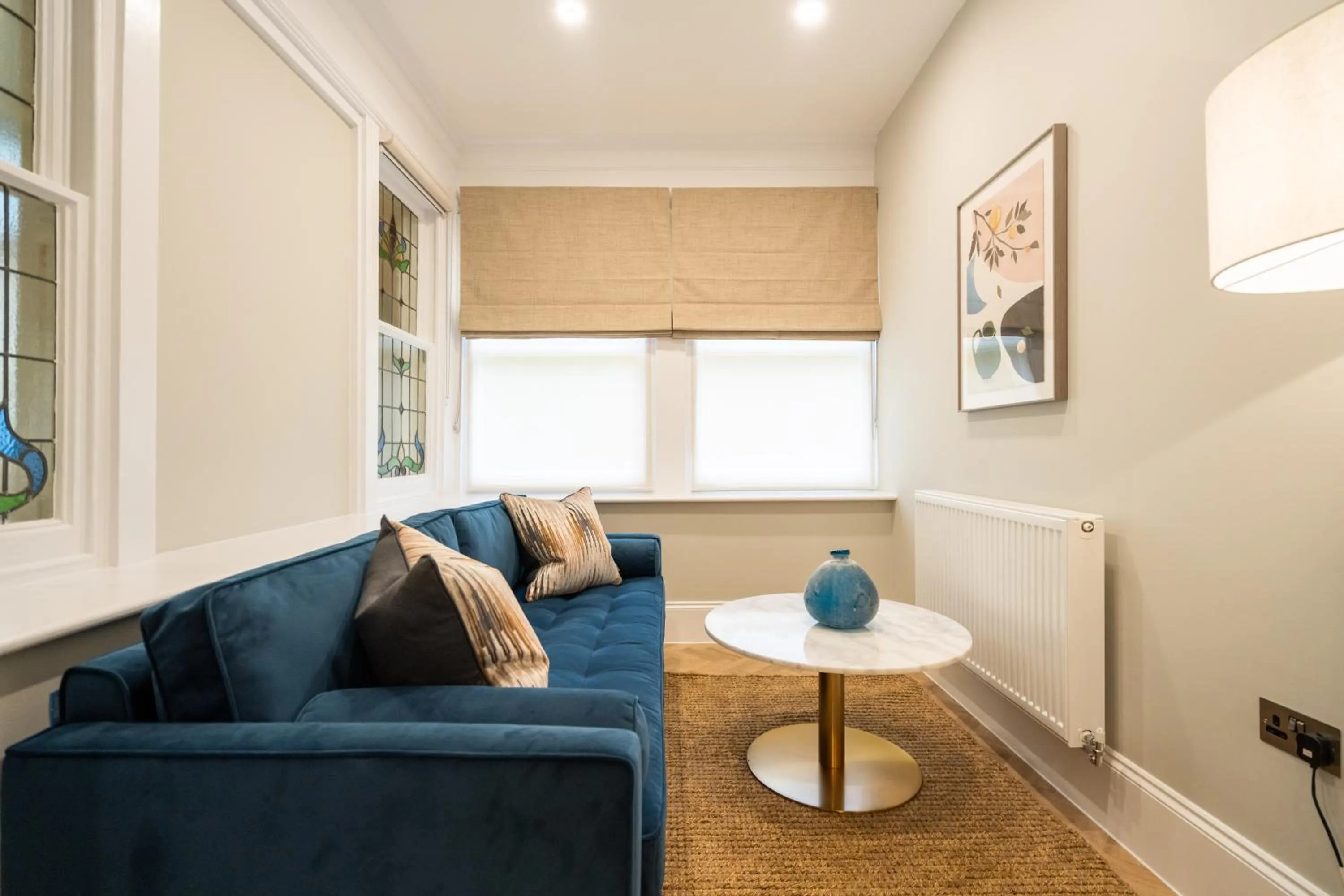 Seating area in Old Abbey House