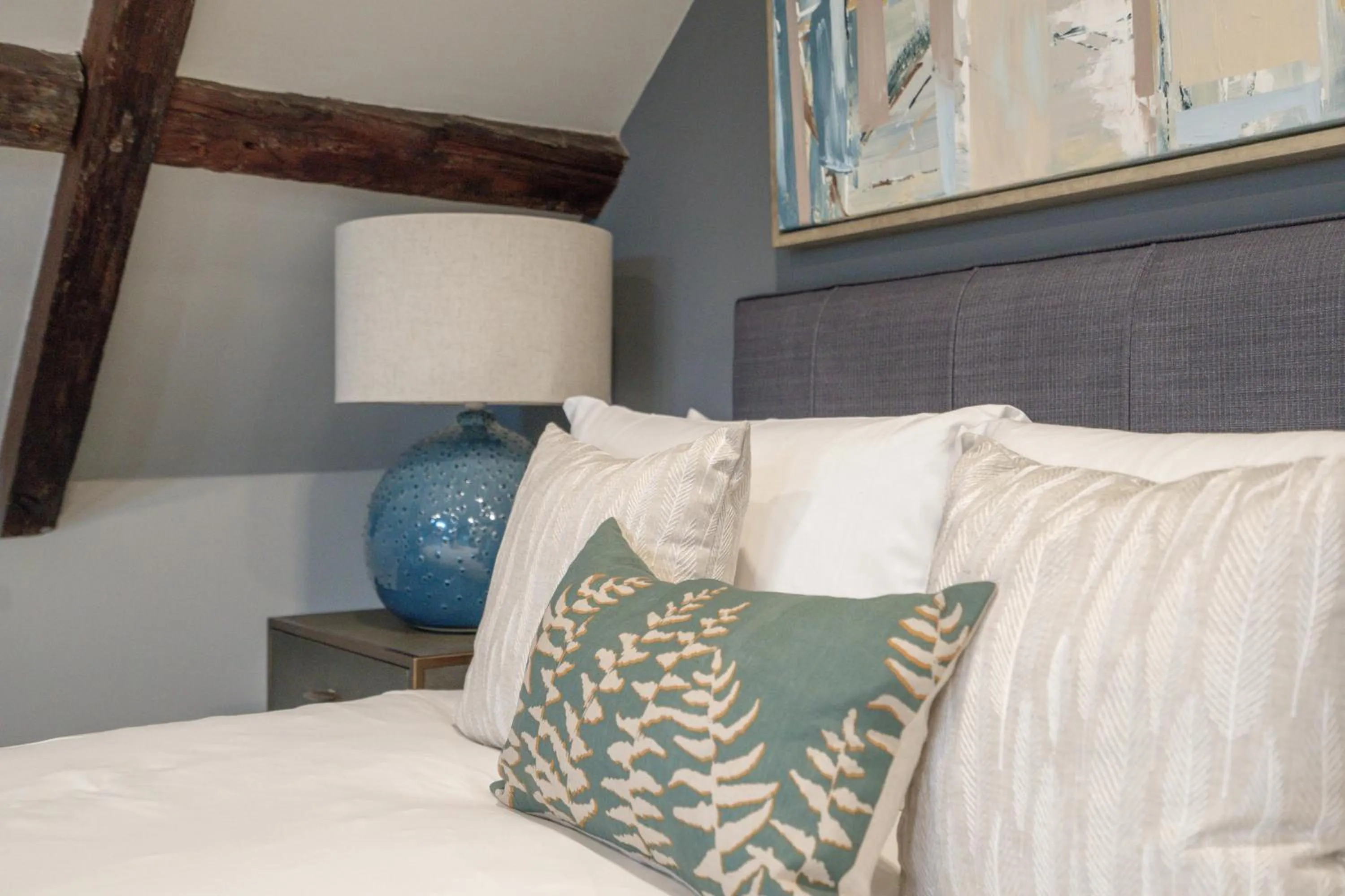 Bedroom, Bed in Old Abbey House