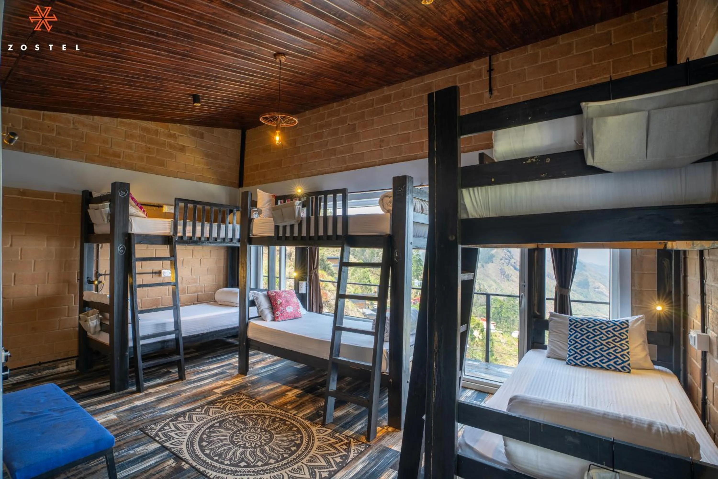 Bed in Zostel Plus Poombarai, Kodaikanal