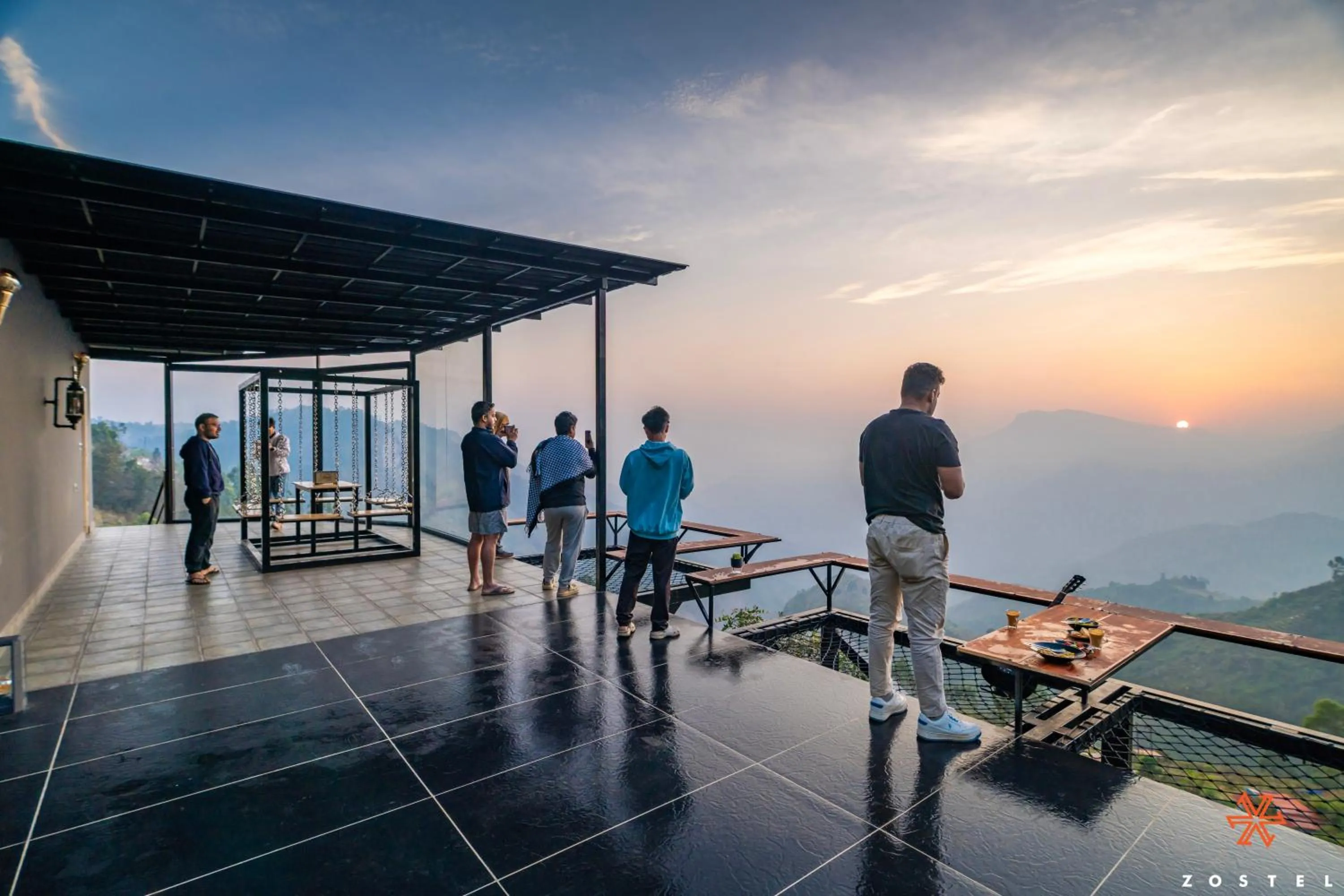 Mountain view in Zostel Plus Poombarai, Kodaikanal