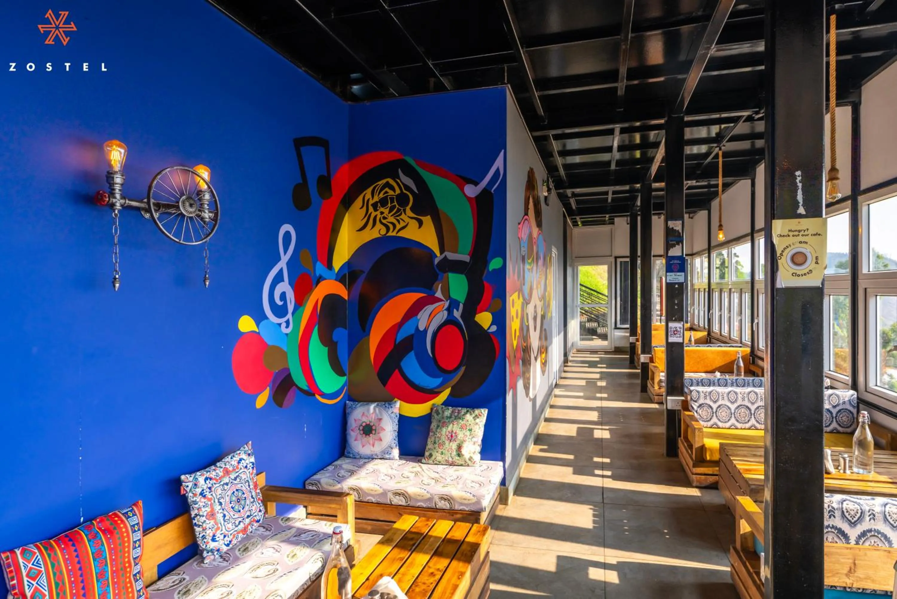 Restaurant/places to eat in Zostel Plus Poombarai, Kodaikanal