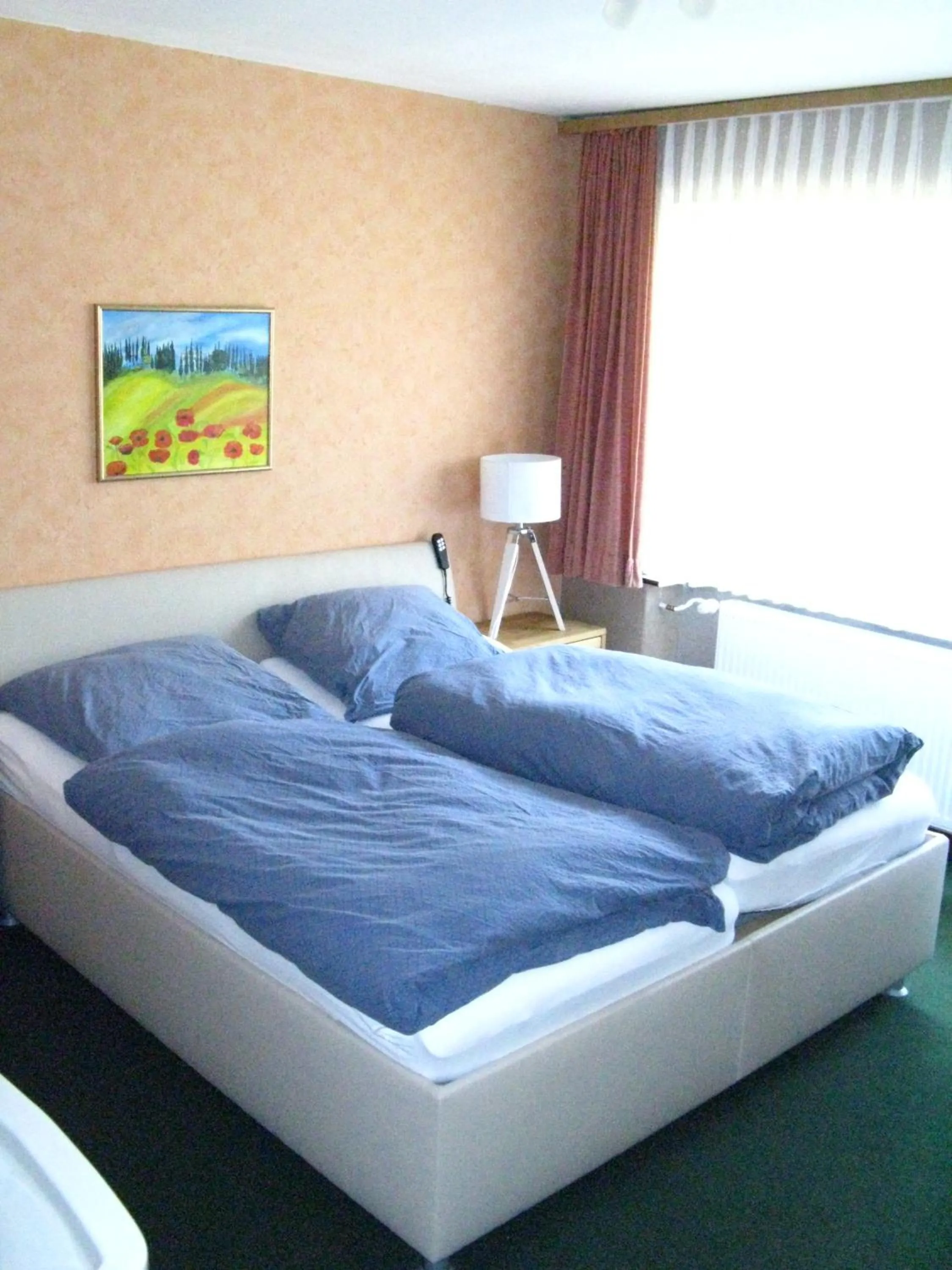 Bedroom, Bed in Bio-Hotel Zum Forsthaus