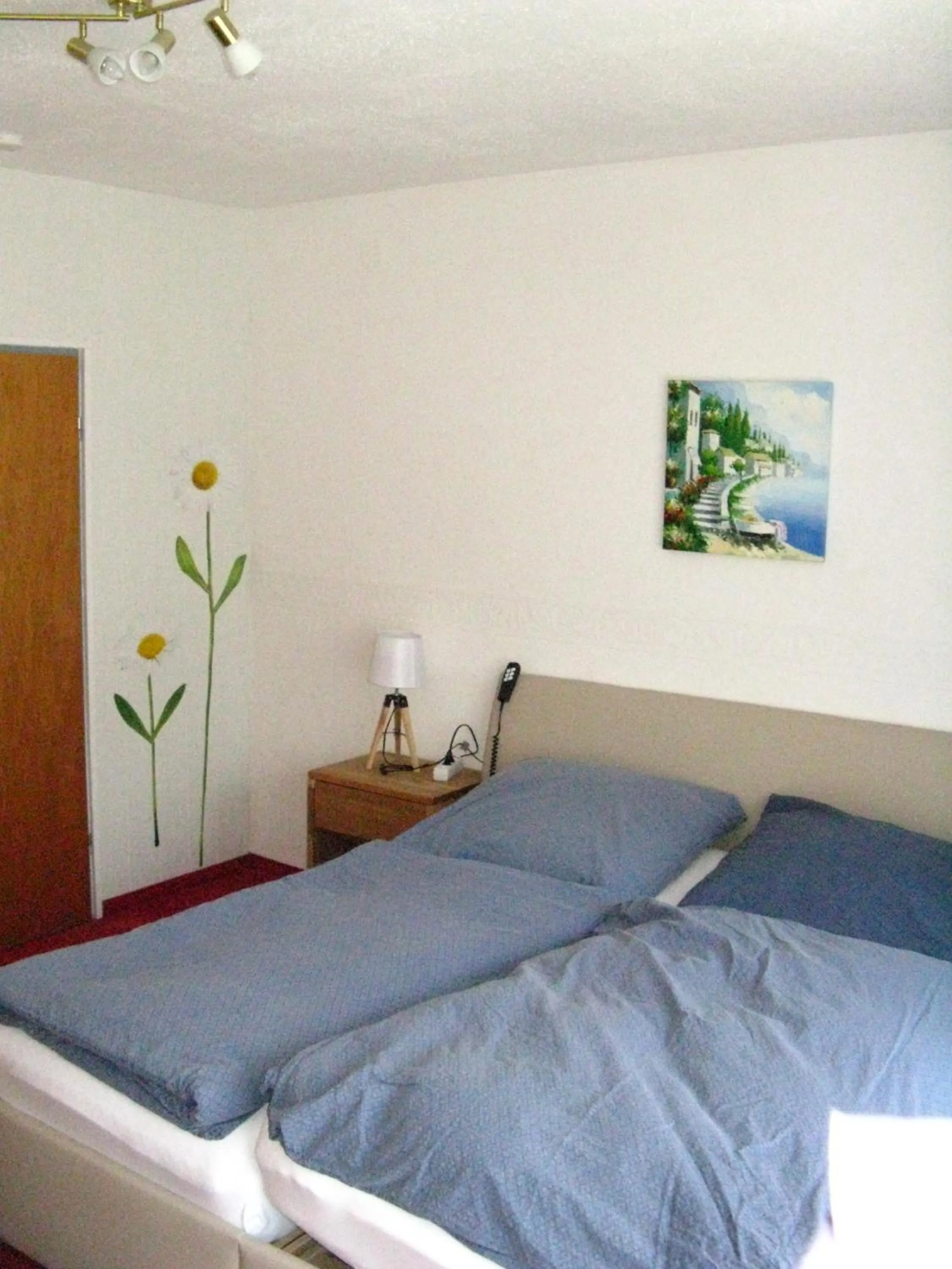 Bedroom, Bed in Bio-Hotel Zum Forsthaus