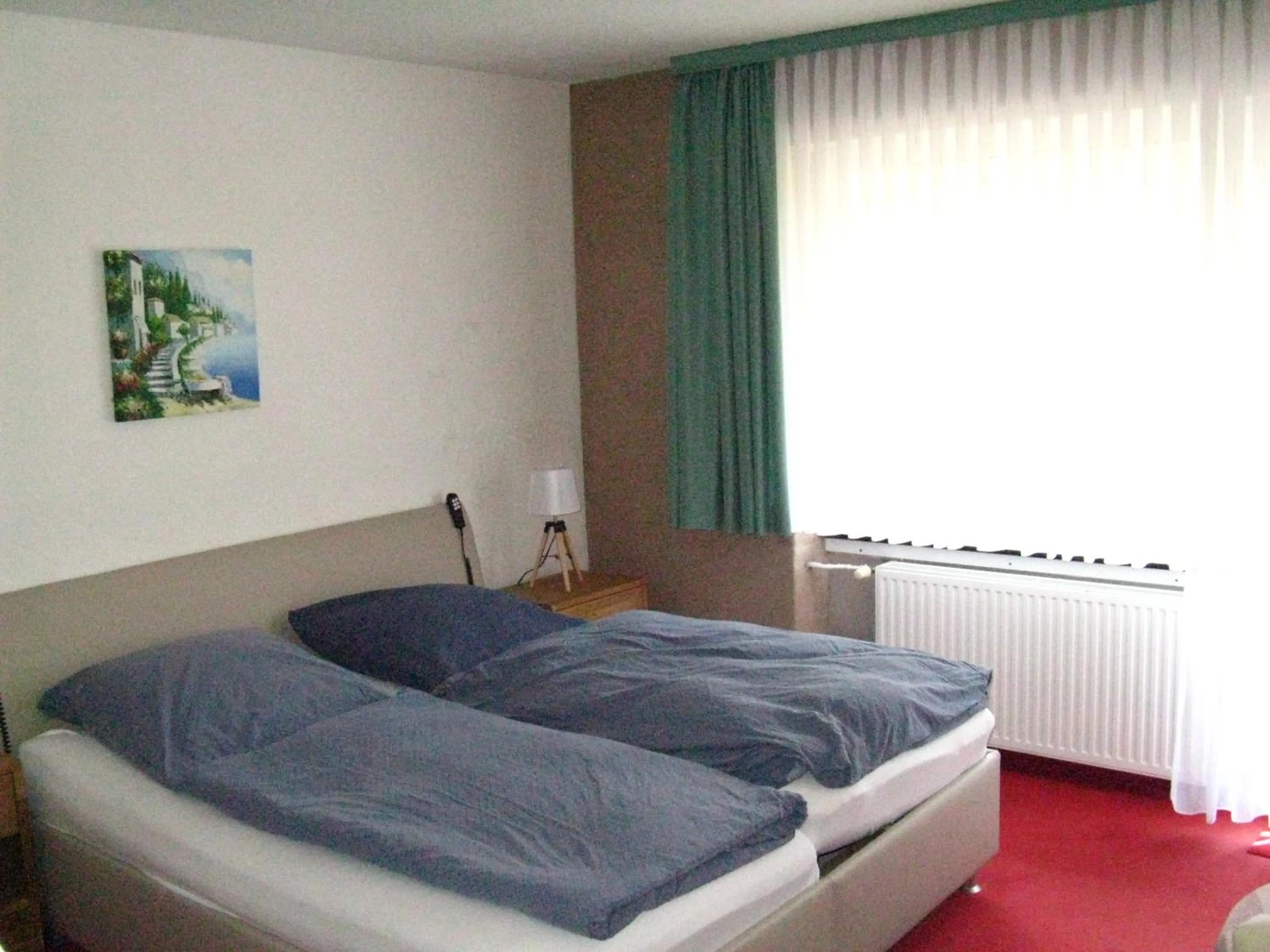 Bedroom, Bed in Bio-Hotel Zum Forsthaus