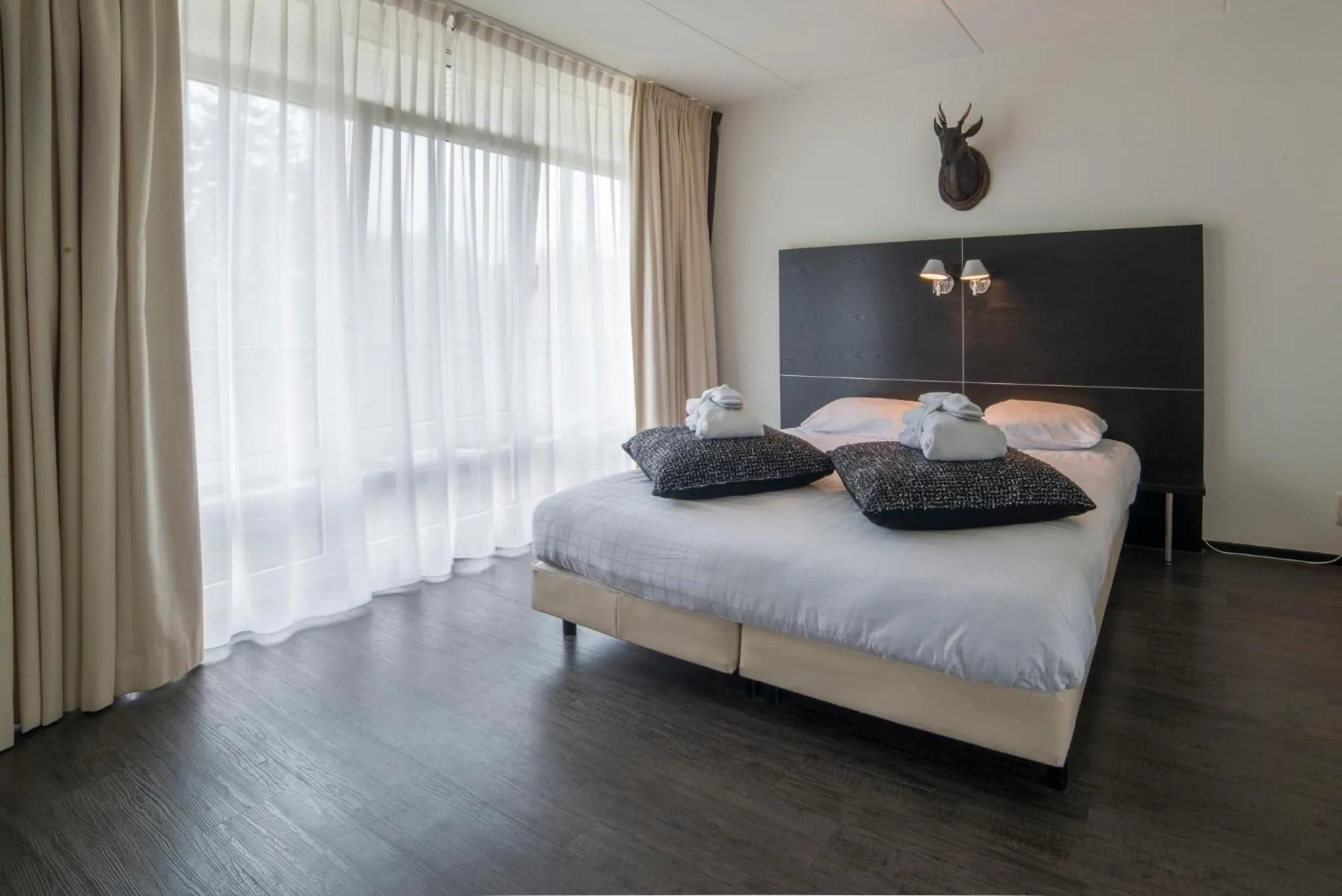 Bedroom, Bed in Fletcher Hotel Landgoed Avegoor