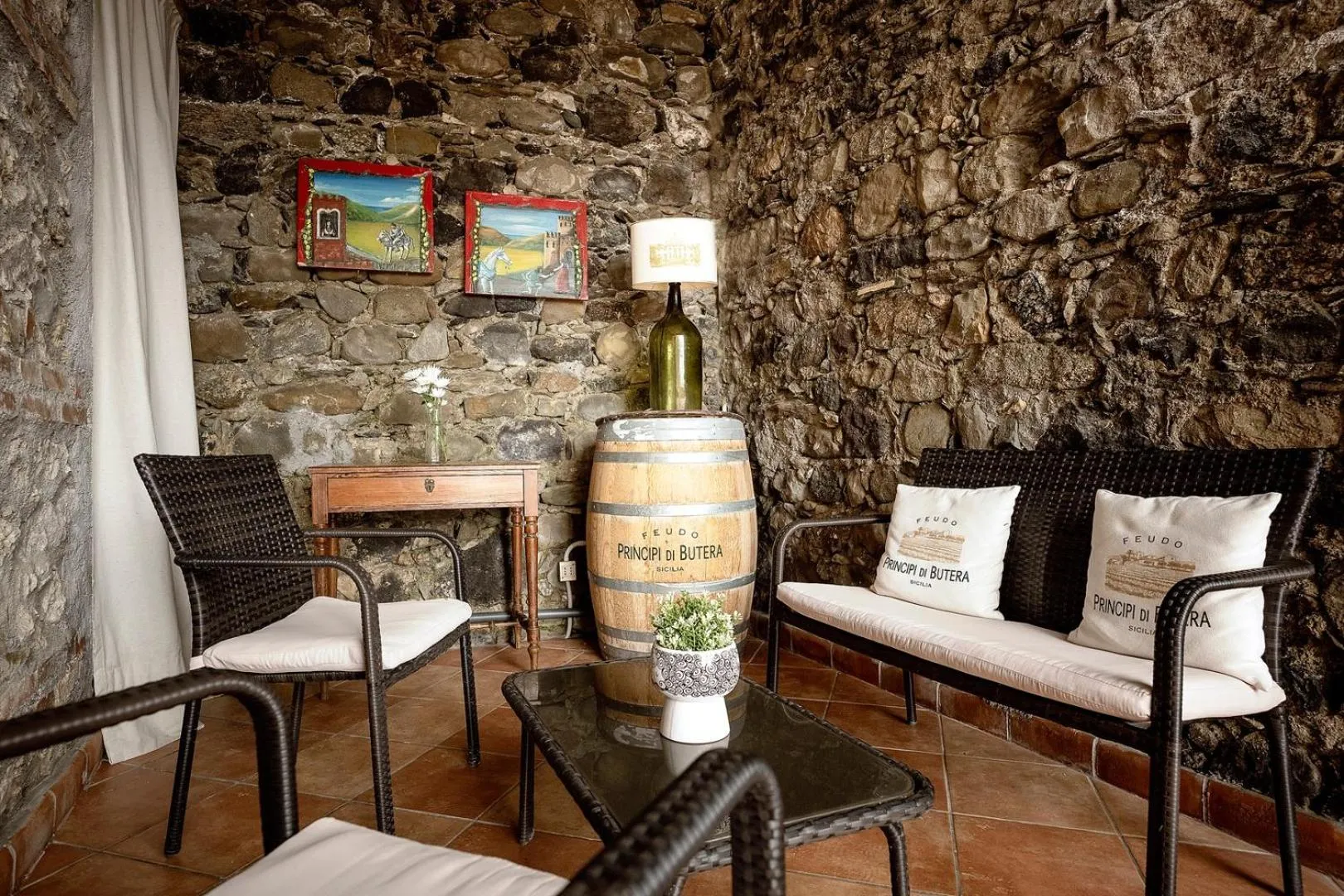 Balcony/Terrace in B&B Villa Vittoria