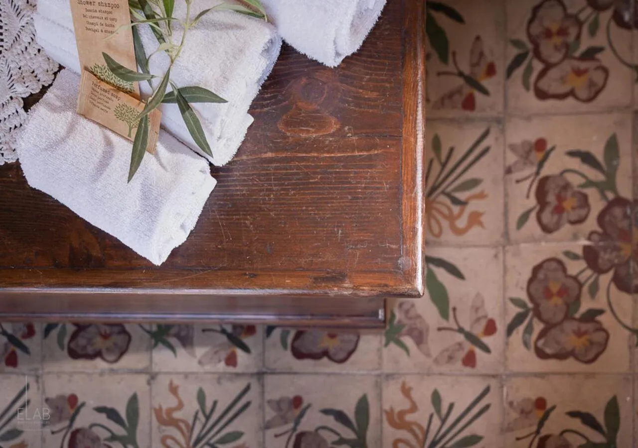 Decorative detail in B&B Villa Vittoria