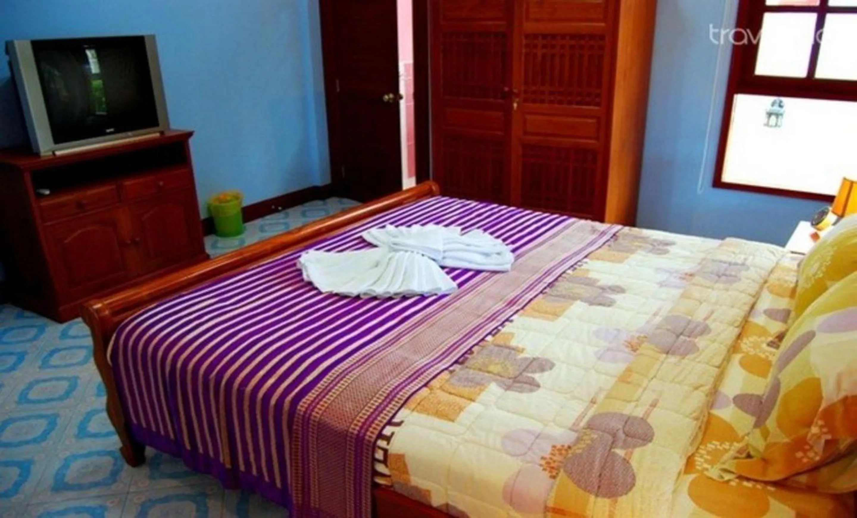 Bed in Majestic Villas Phuket