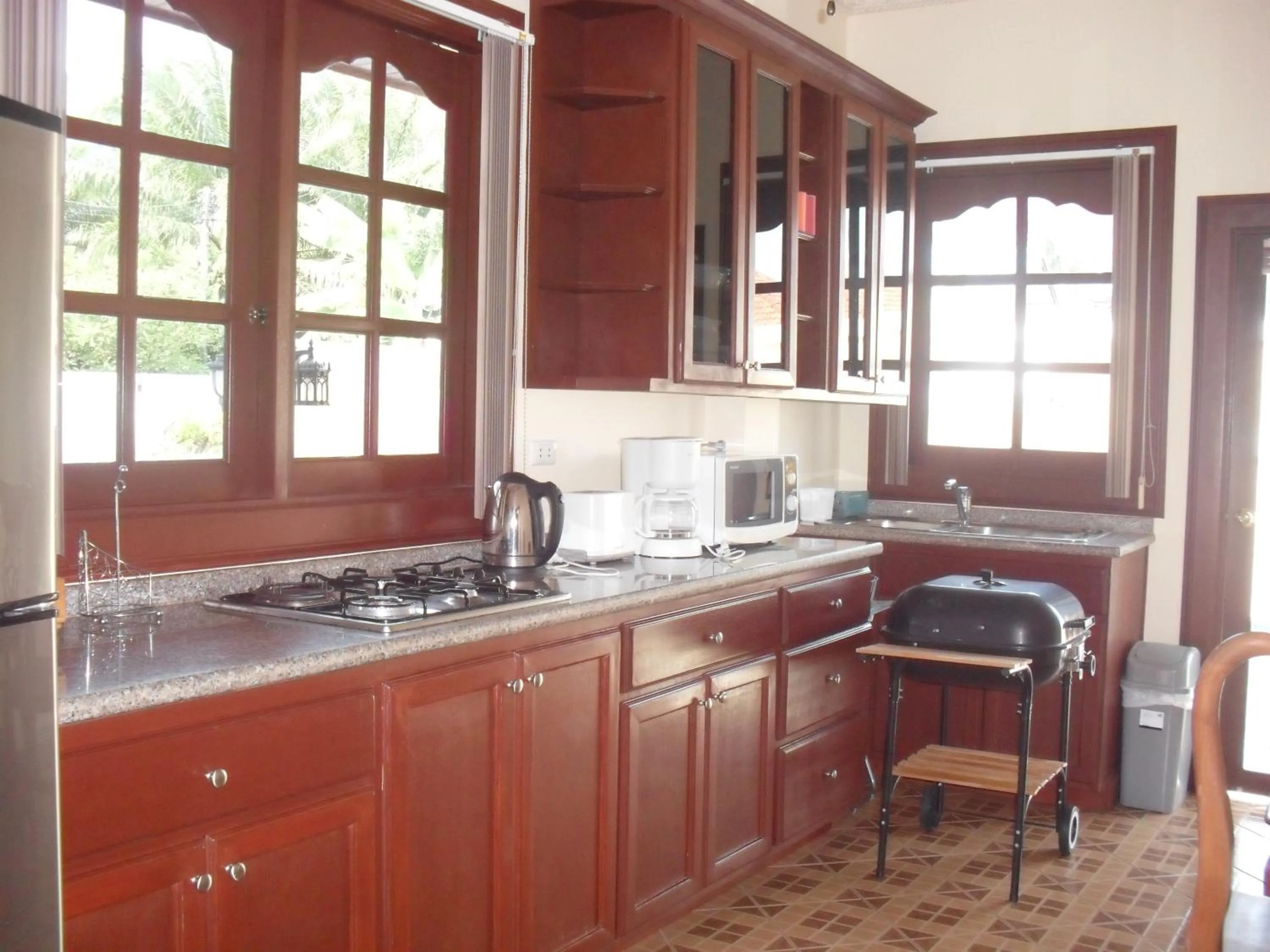 Kitchen or kitchenette in Majestic Villas Phuket