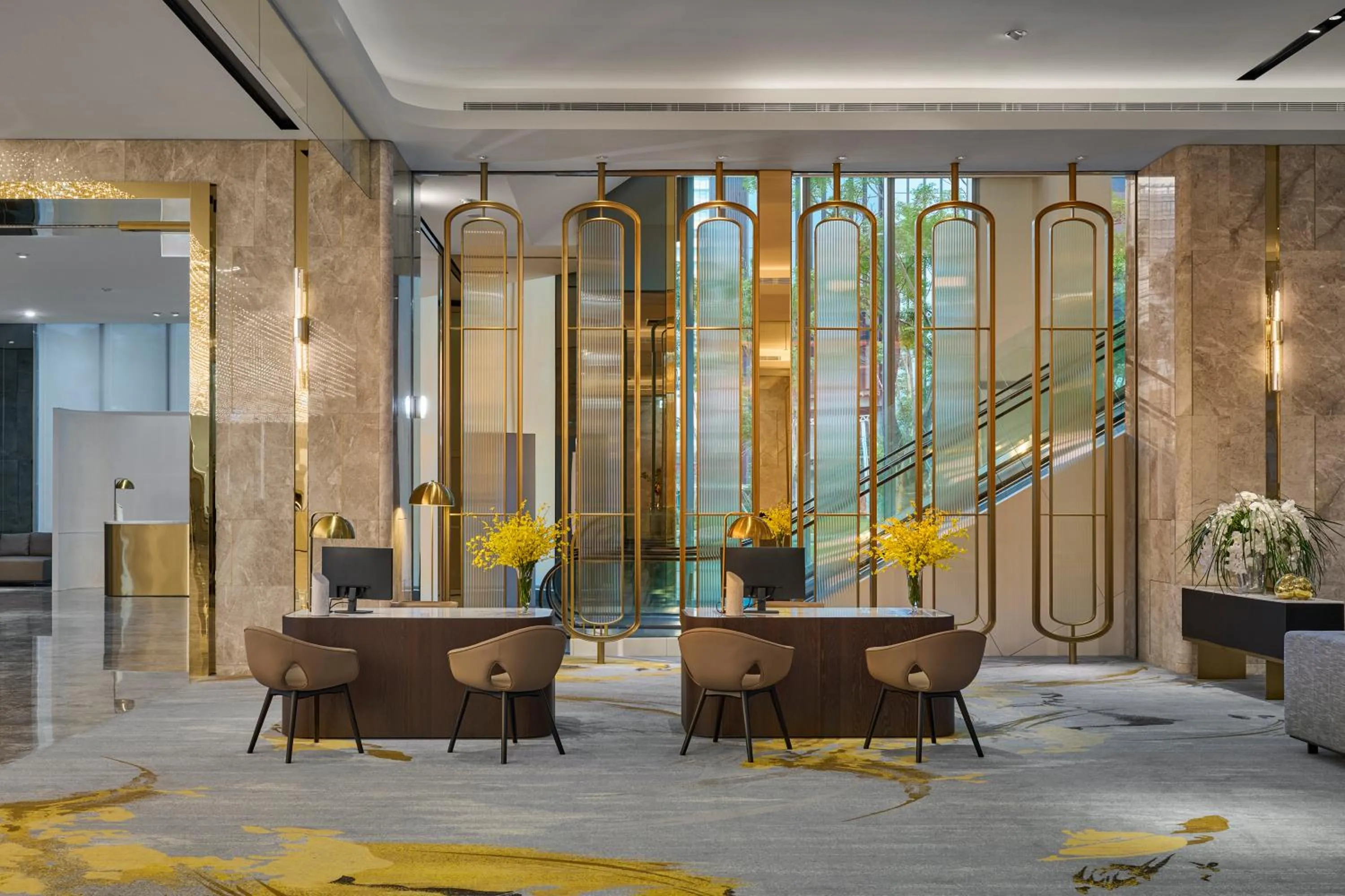 On site in Grand HiLai Taipei