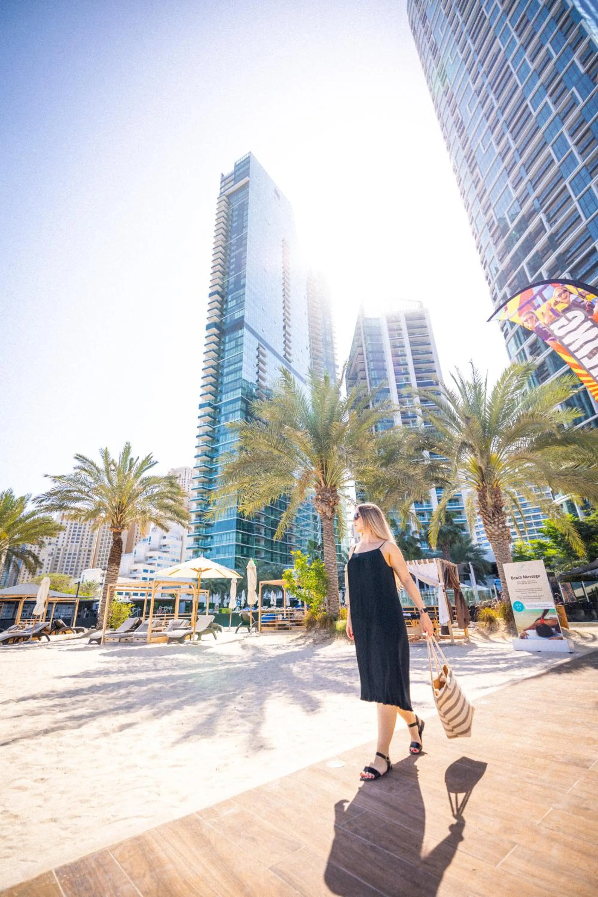 Beach in DoubleTree by Hilton Dubai Jumeirah Beach