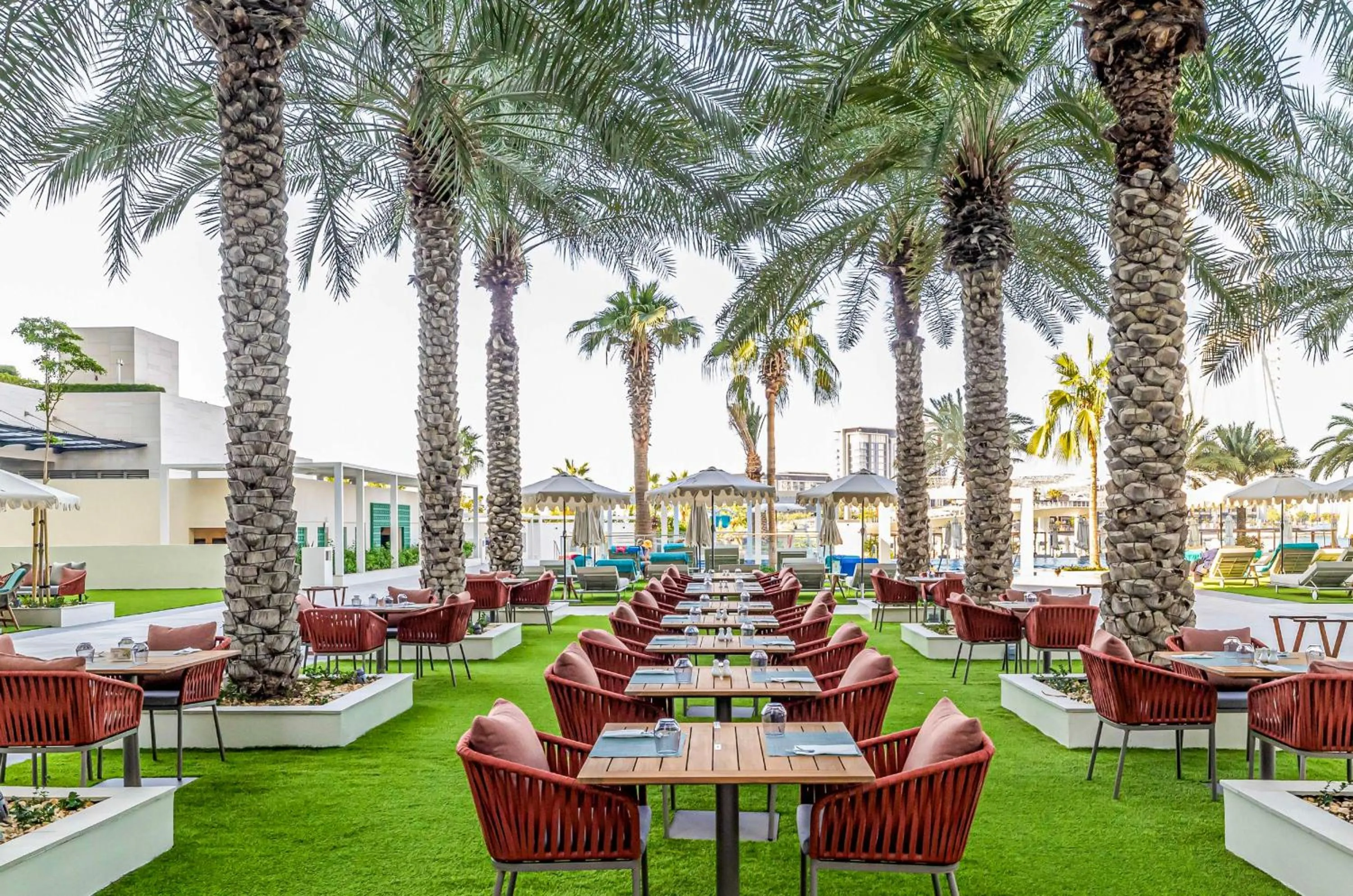 Garden view in DoubleTree by Hilton Dubai Jumeirah Beach