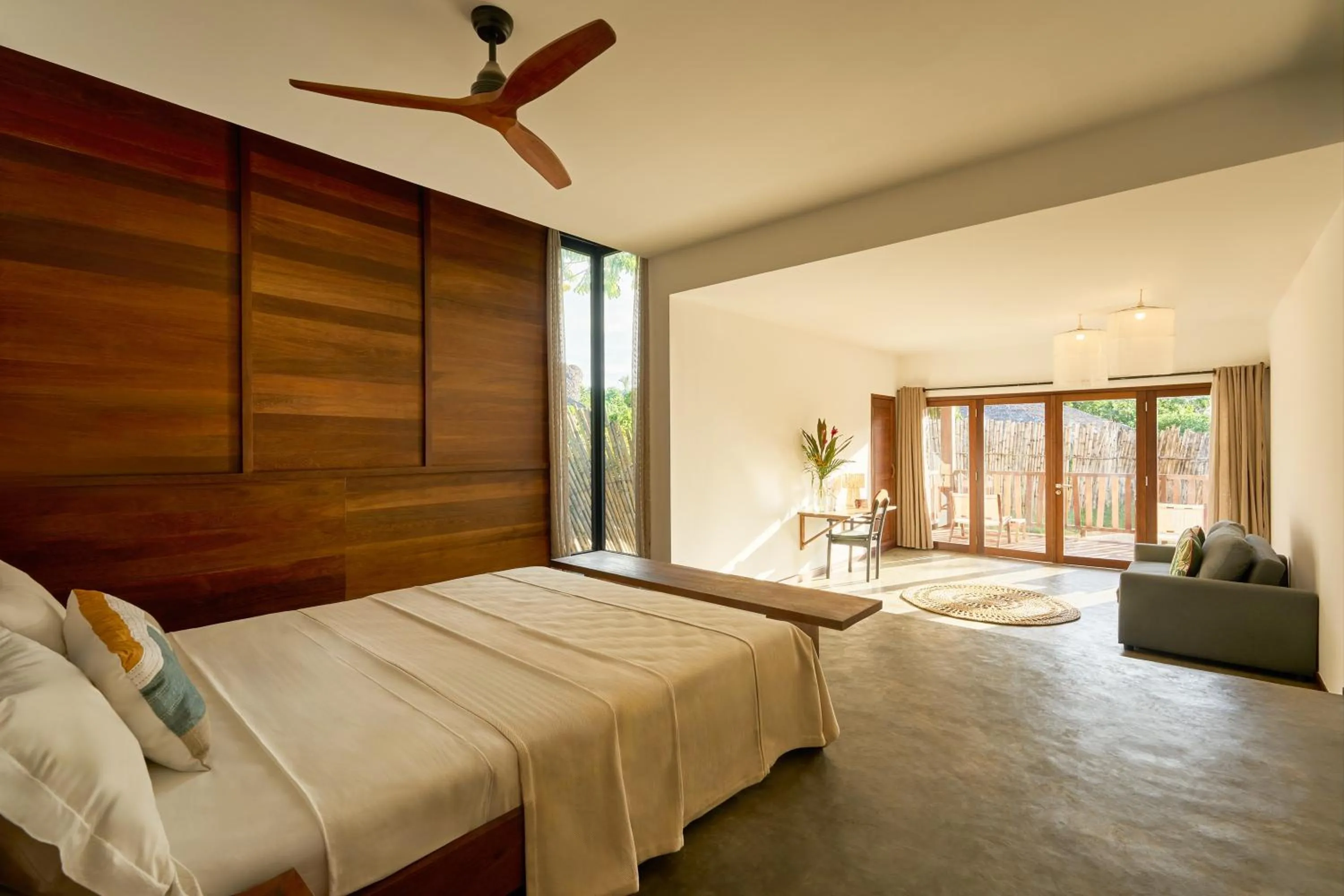 View (from property/room), Bed in Loharano Lodge