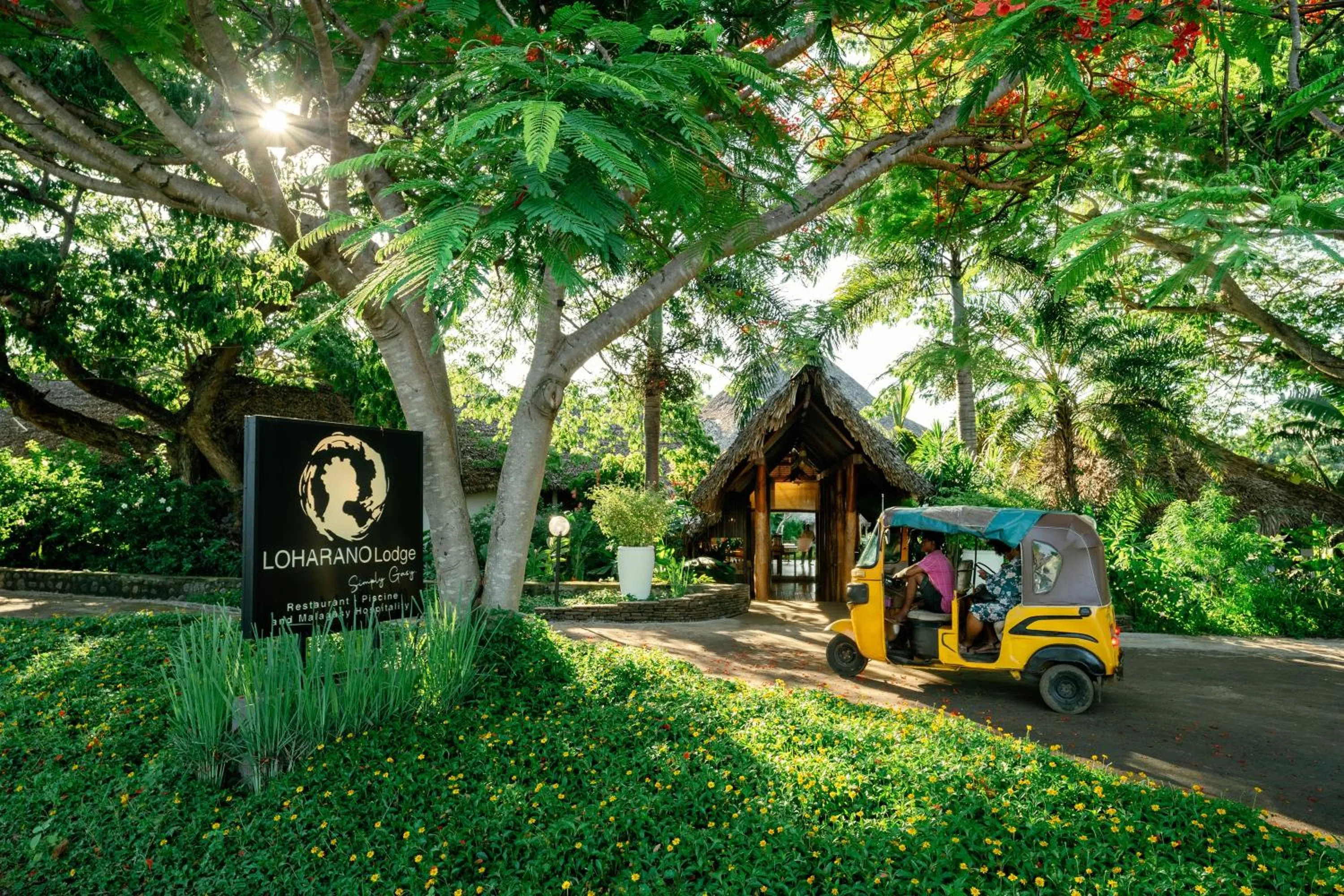 Garden in Loharano Lodge