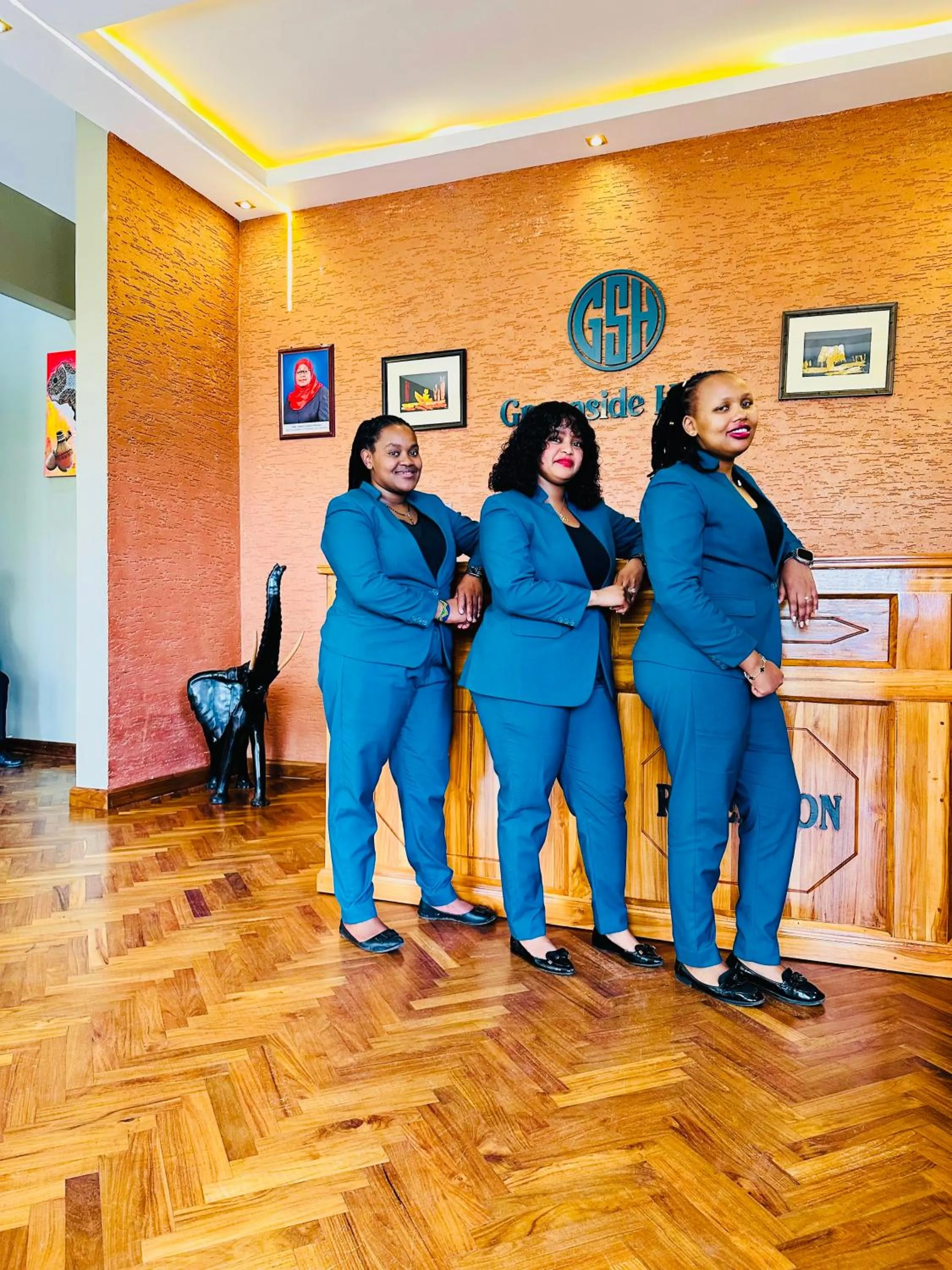 Staff in Greenside Hotel