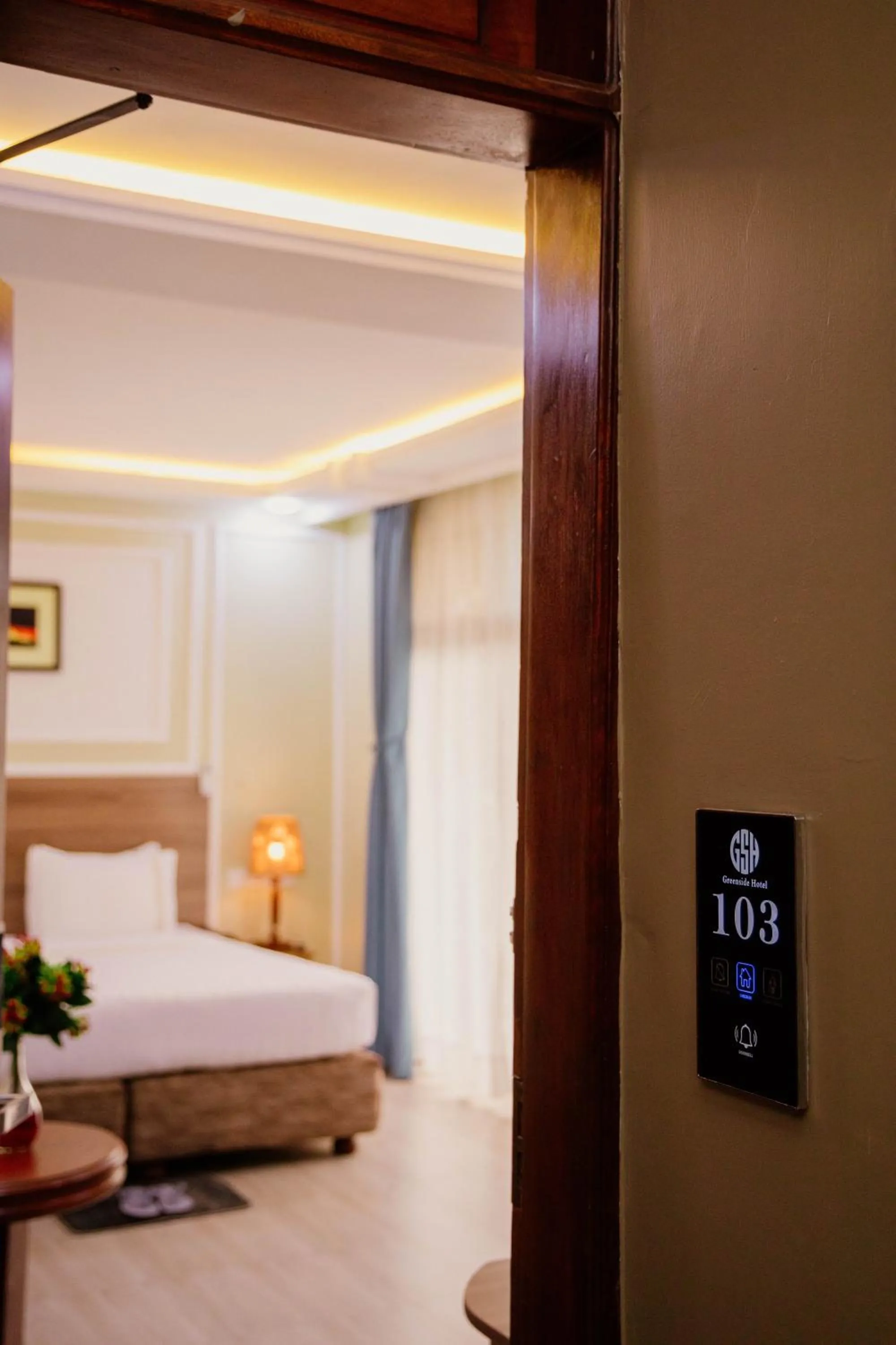 Bedroom, Bed in Greenside Hotel