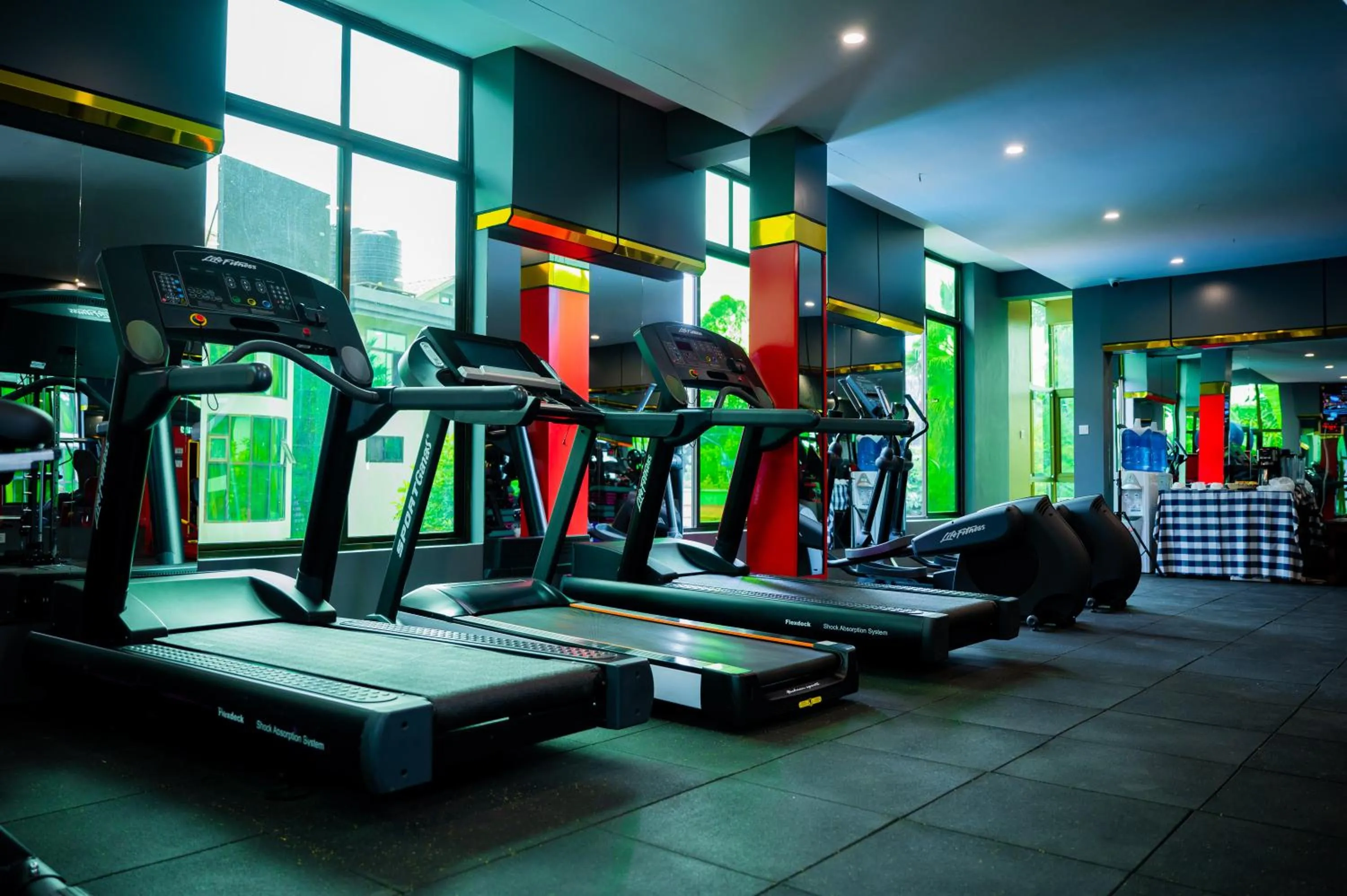 Fitness centre/facilities in Greenside Hotel