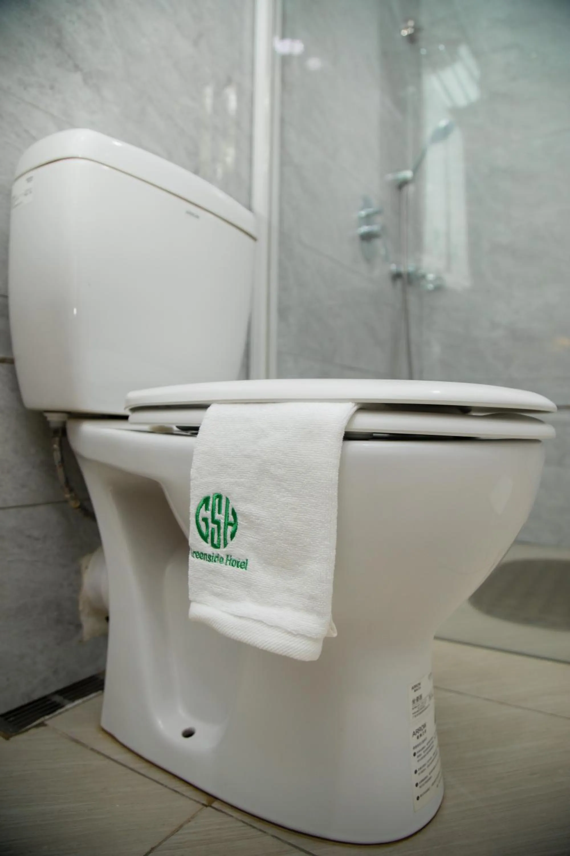 Toilet in Greenside Hotel