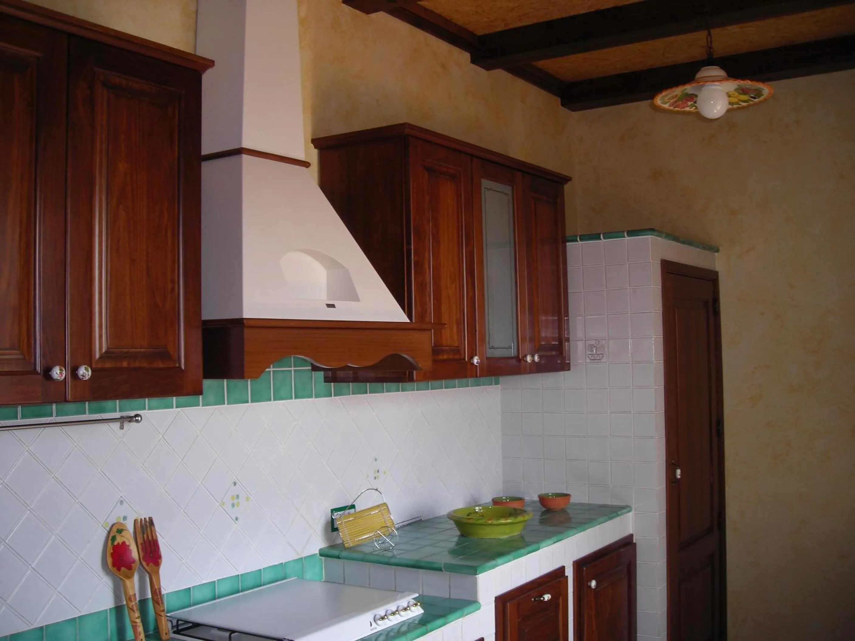 Kitchen or kitchenette in B&B Villa Dagala