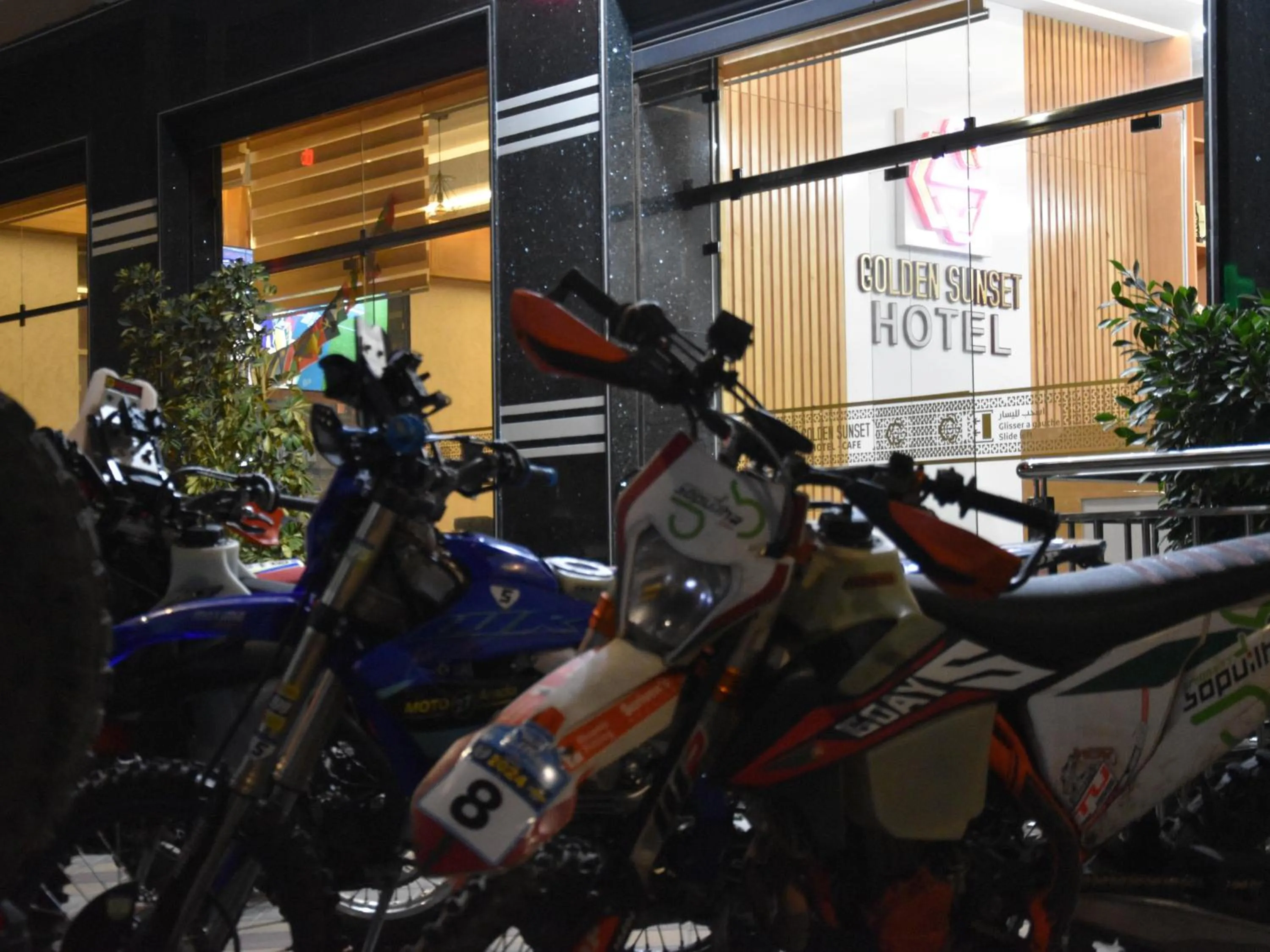 Parking in Hotel Golden Sunset Dakhla