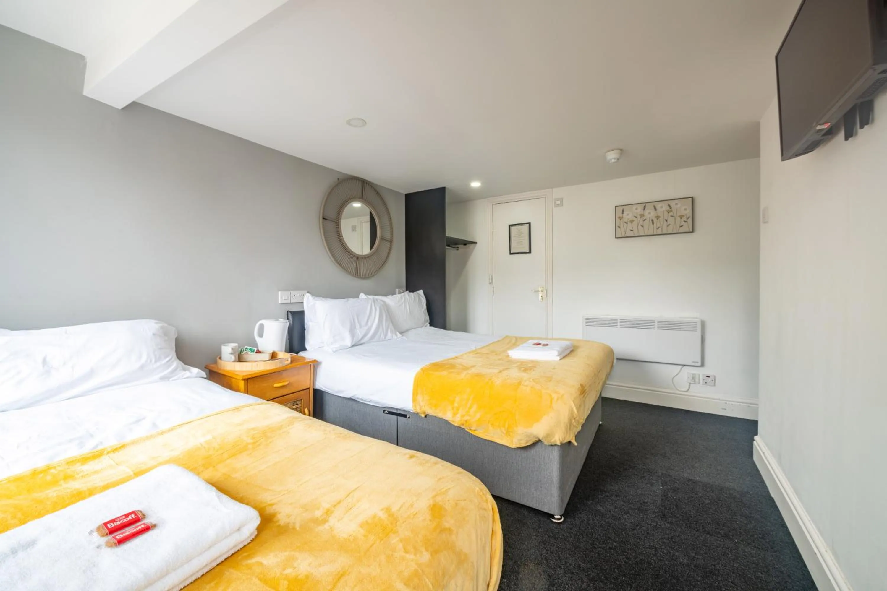 Bed in Driftwood Rooms