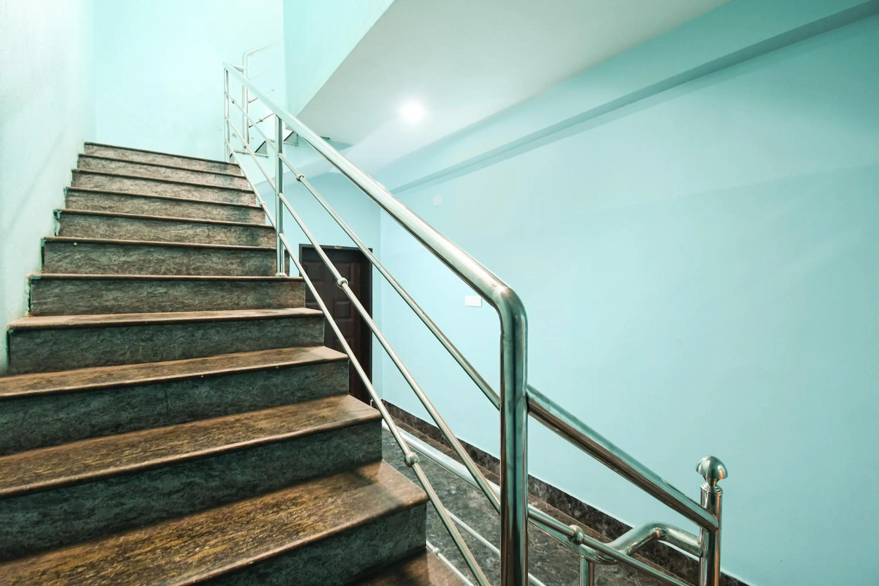 Lobby or reception in Hotel O Paschima dwar Jagannath temple formerly Ananga Lodge