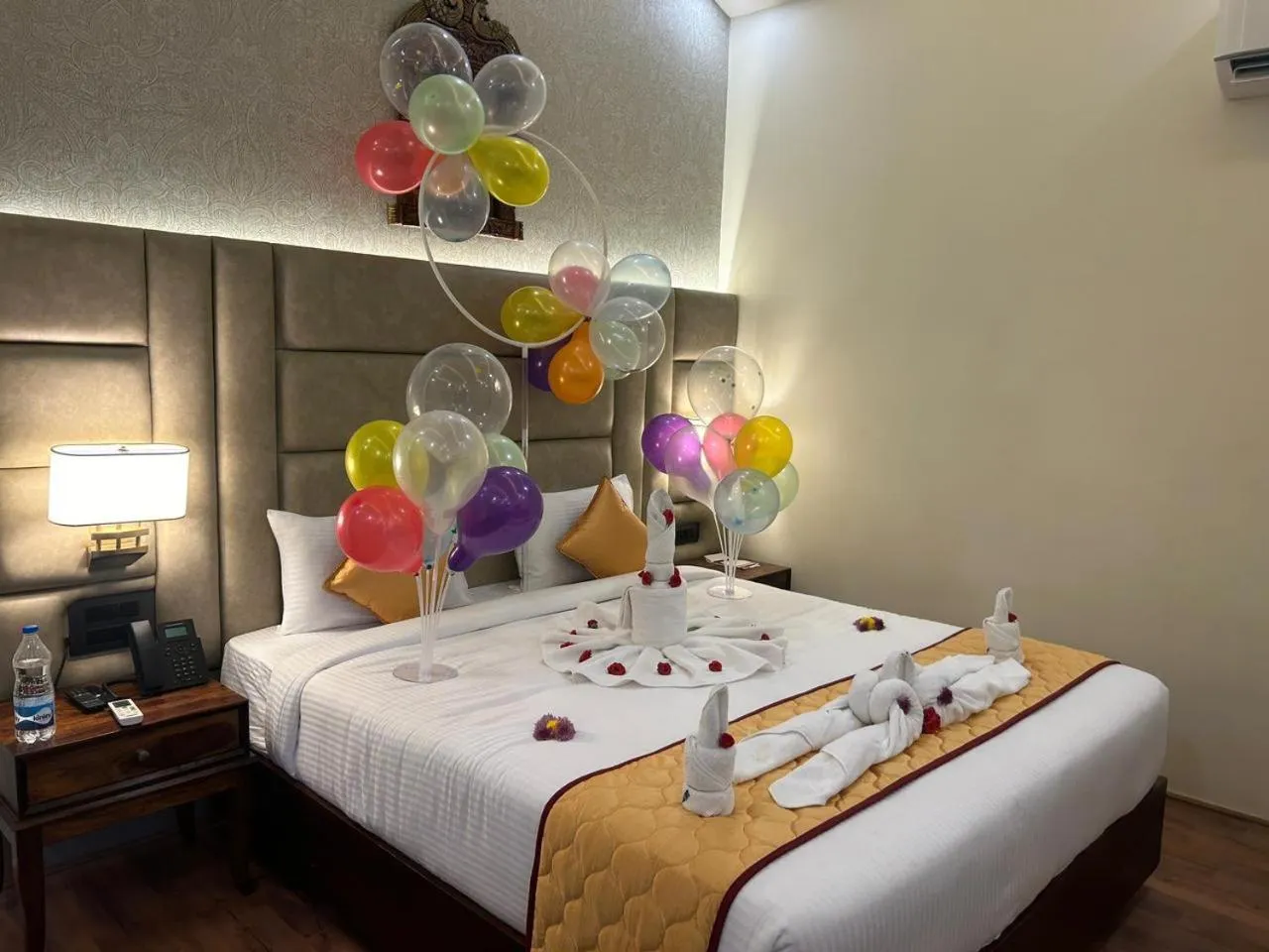 Bed in Lake Valley Resort and Spa Tirupati, 27 kms from Talakona Waterfall