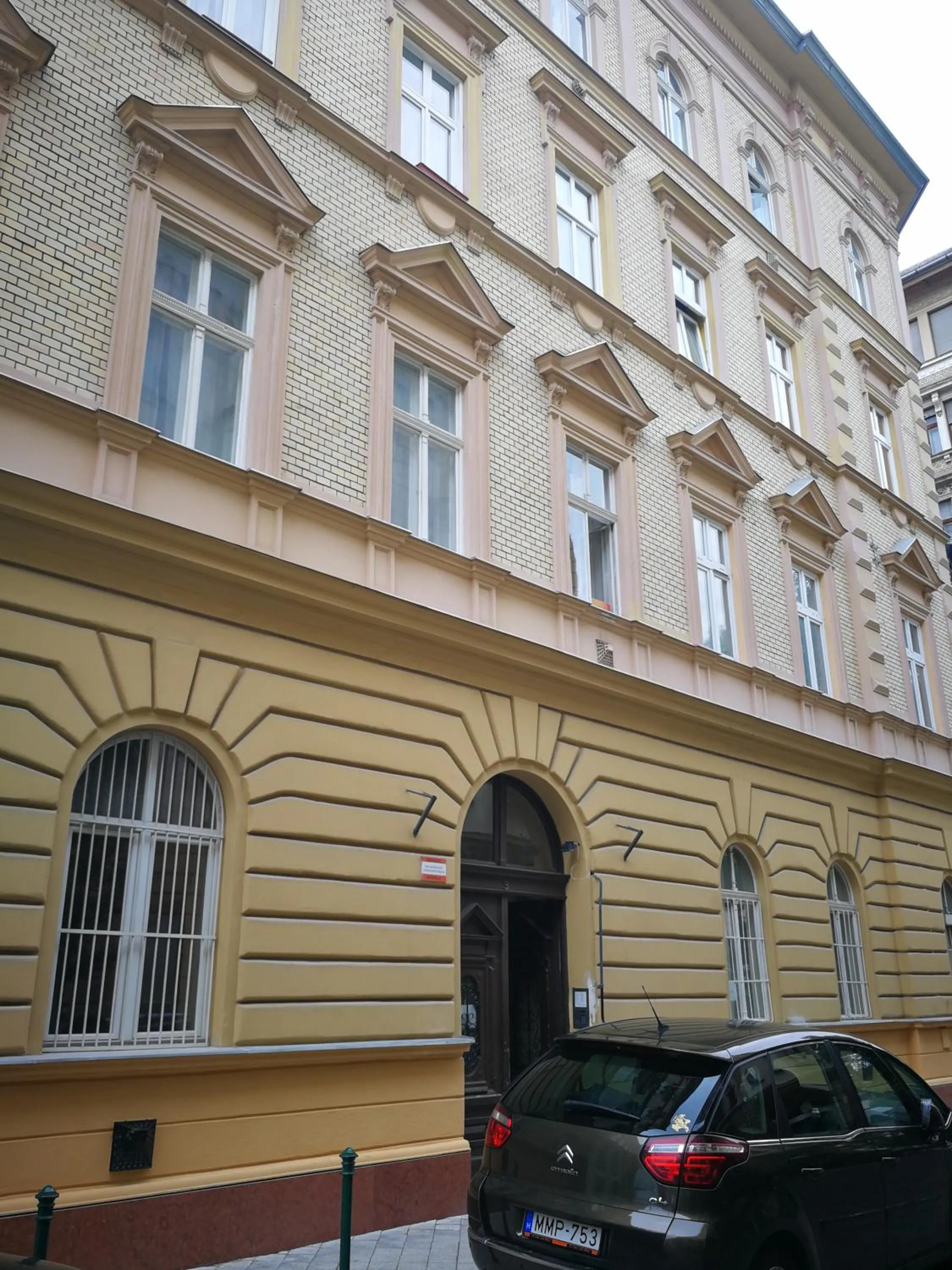 Facade/entrance in Grand Budapest Apartments