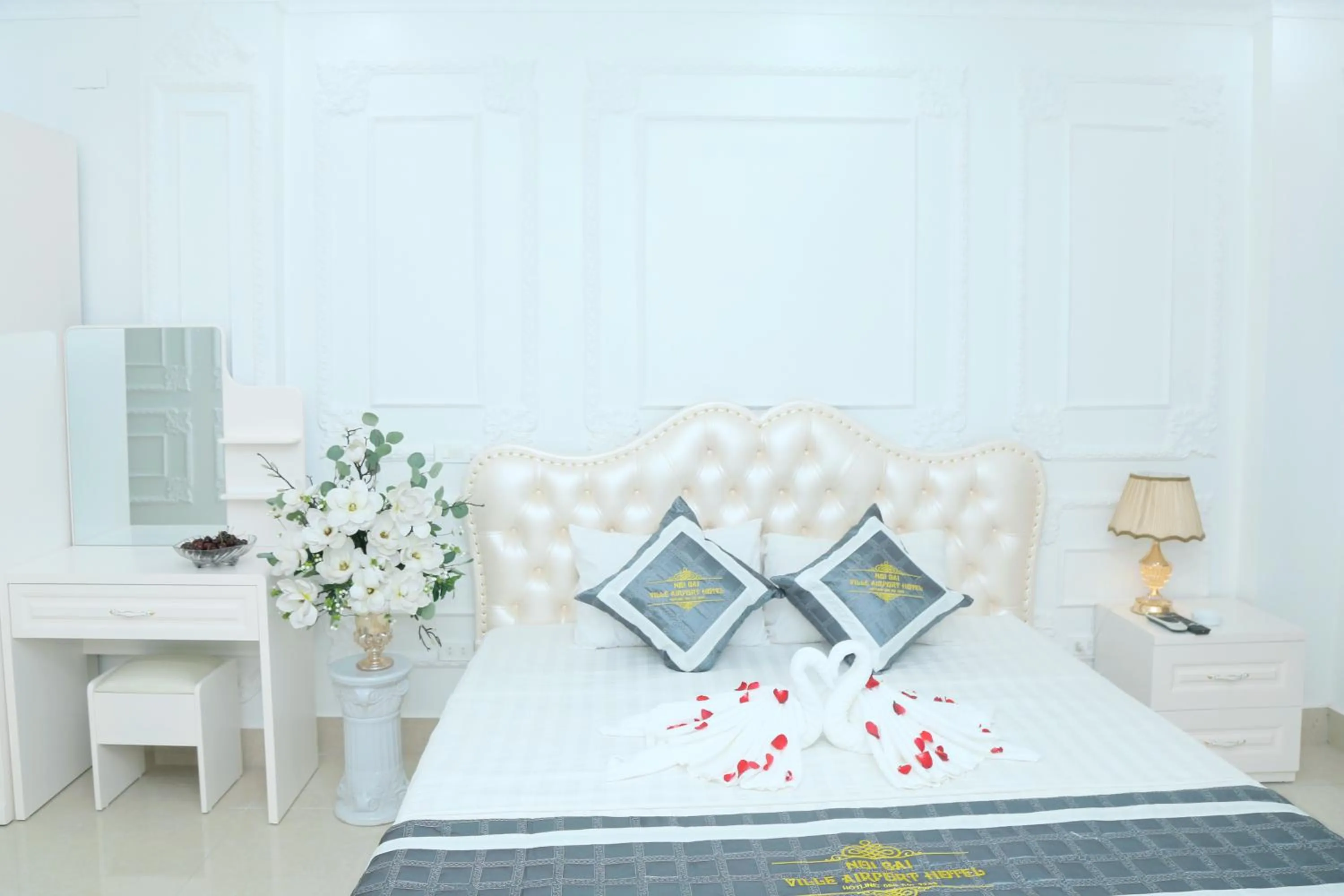 Bedroom, Bed in Noi Bai Ville Airport Hotel