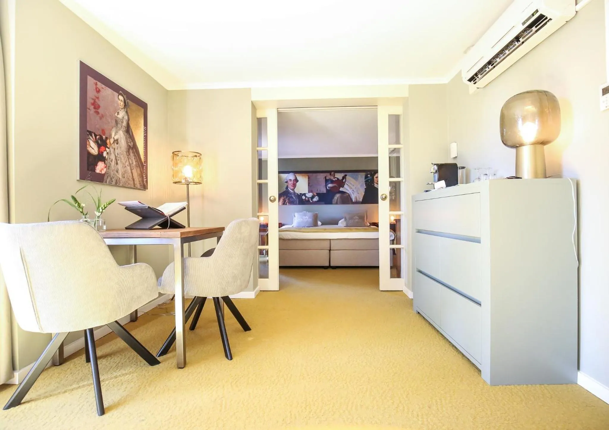 Living room in Landgoed De Wilmersberg