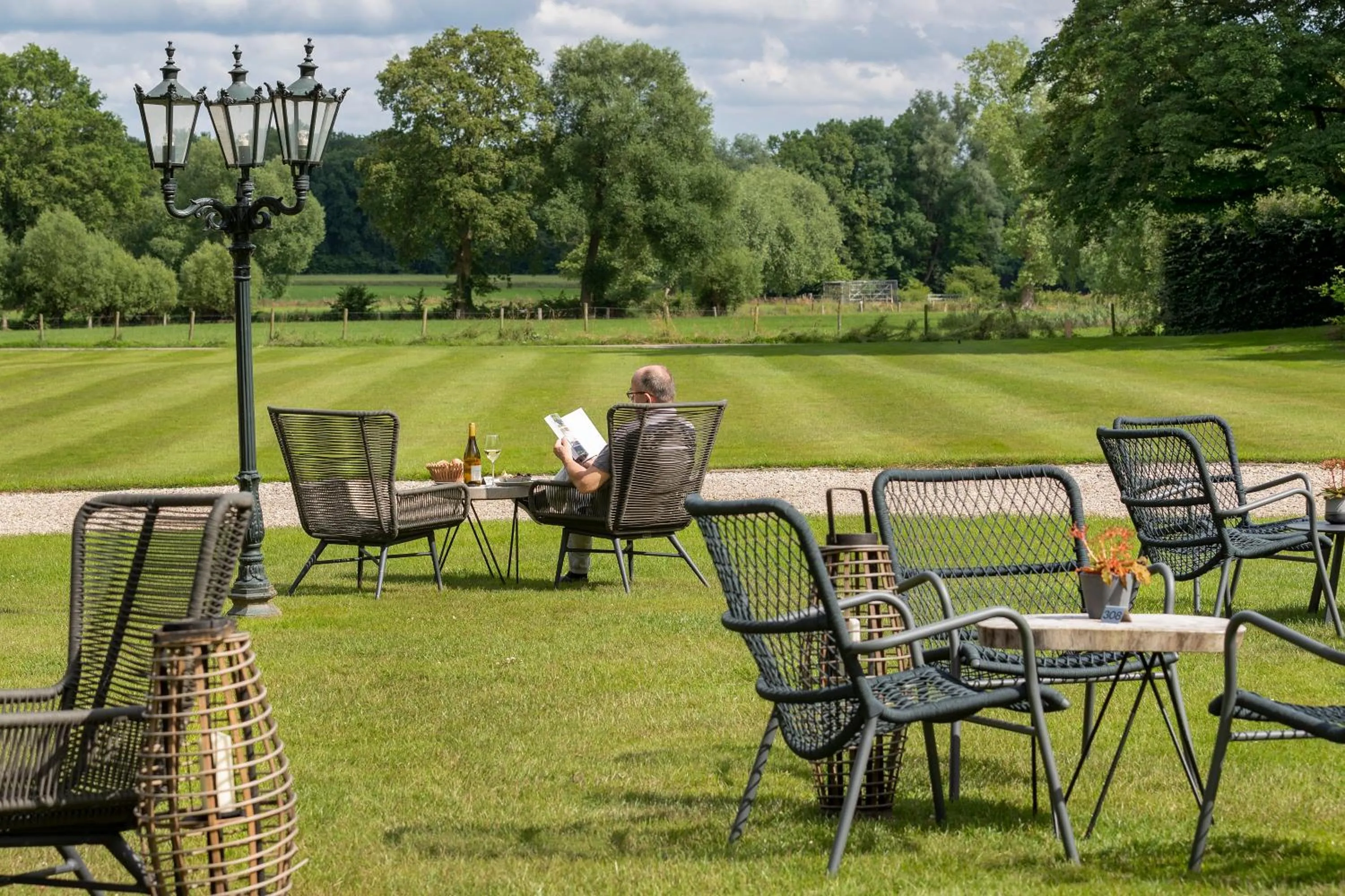 Garden in Landgoed De Wilmersberg