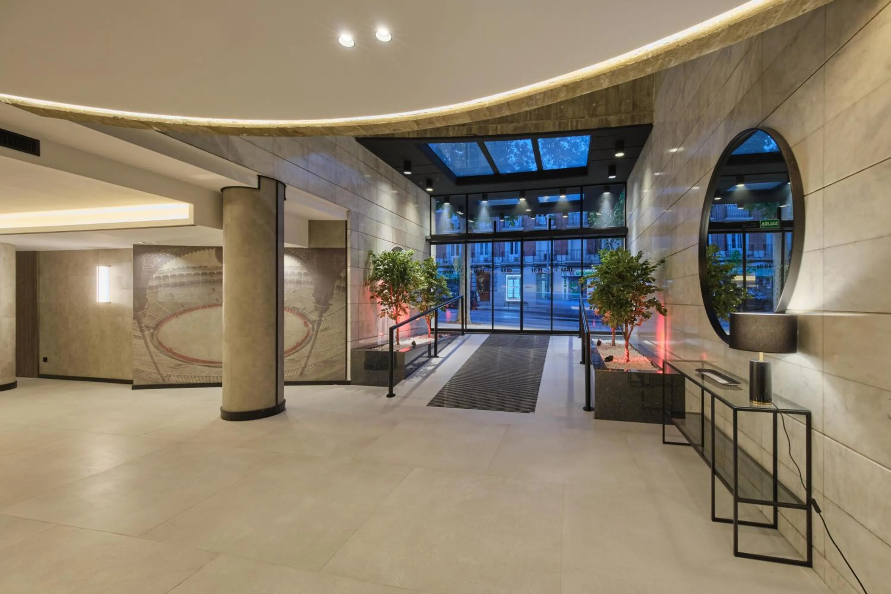 Lobby or reception in 1881 Madrid Ventas Hotel