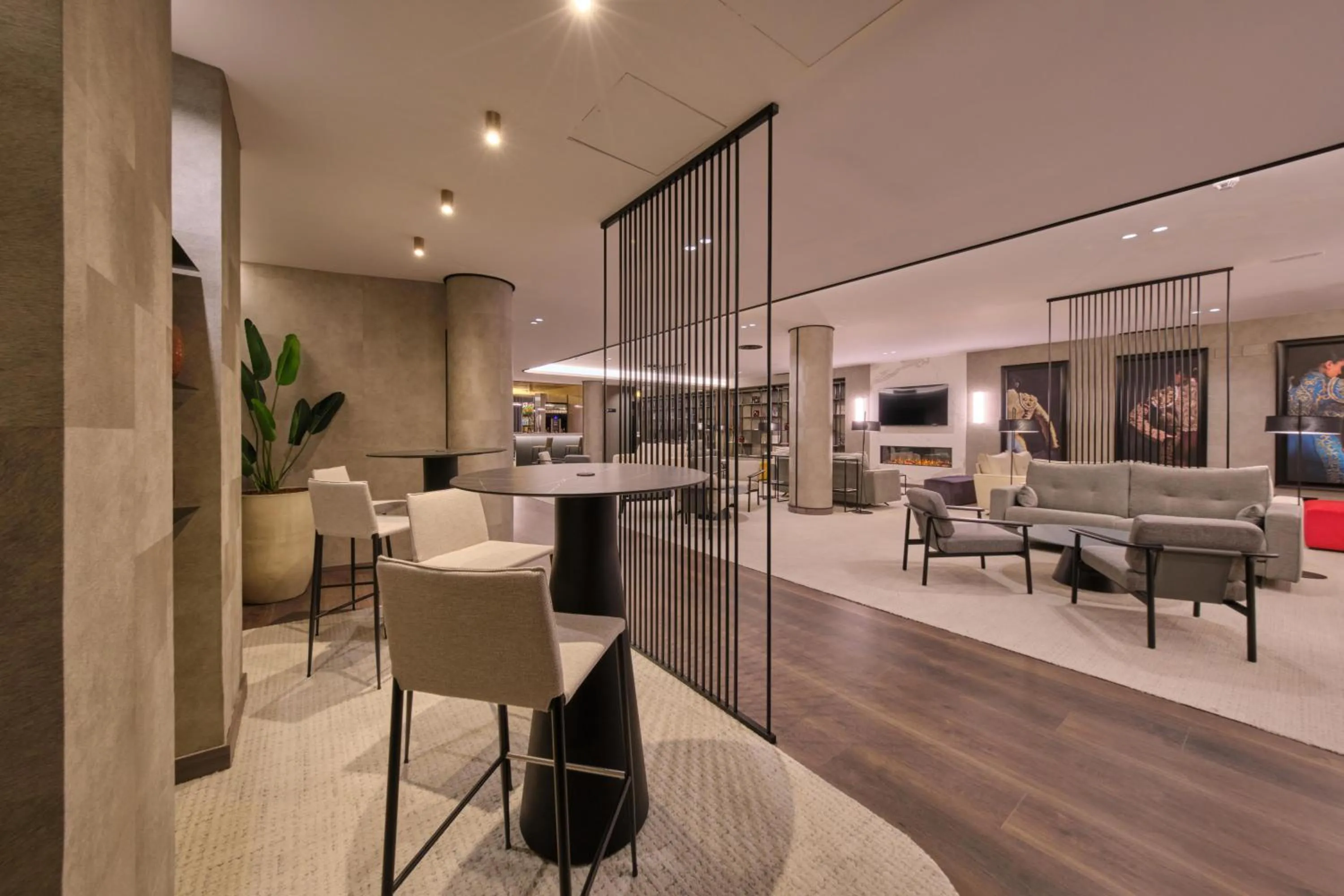 Lobby or reception in 1881 Madrid Ventas Hotel