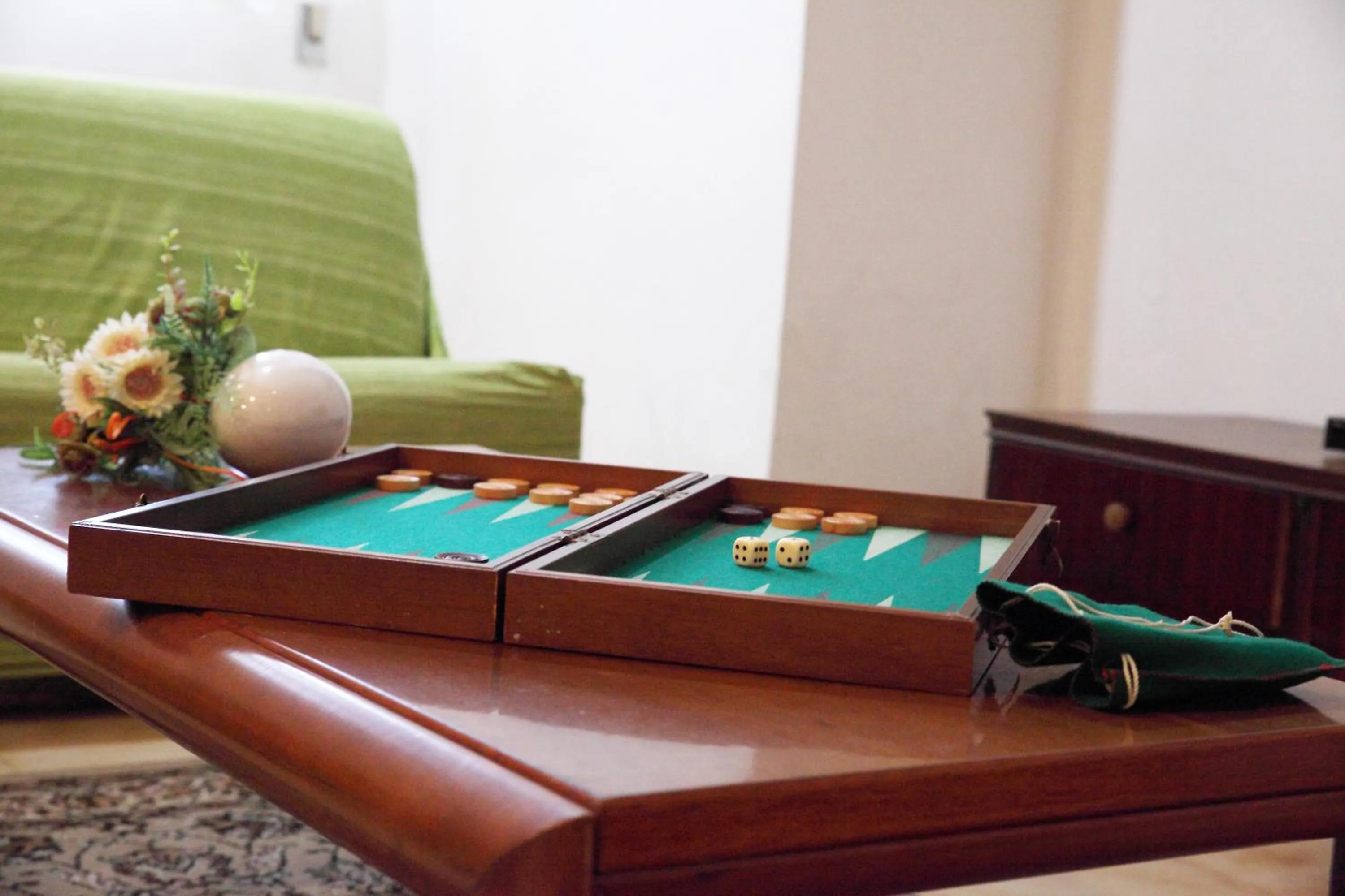 Communal lounge/ TV room in Hotel Lagomaggio