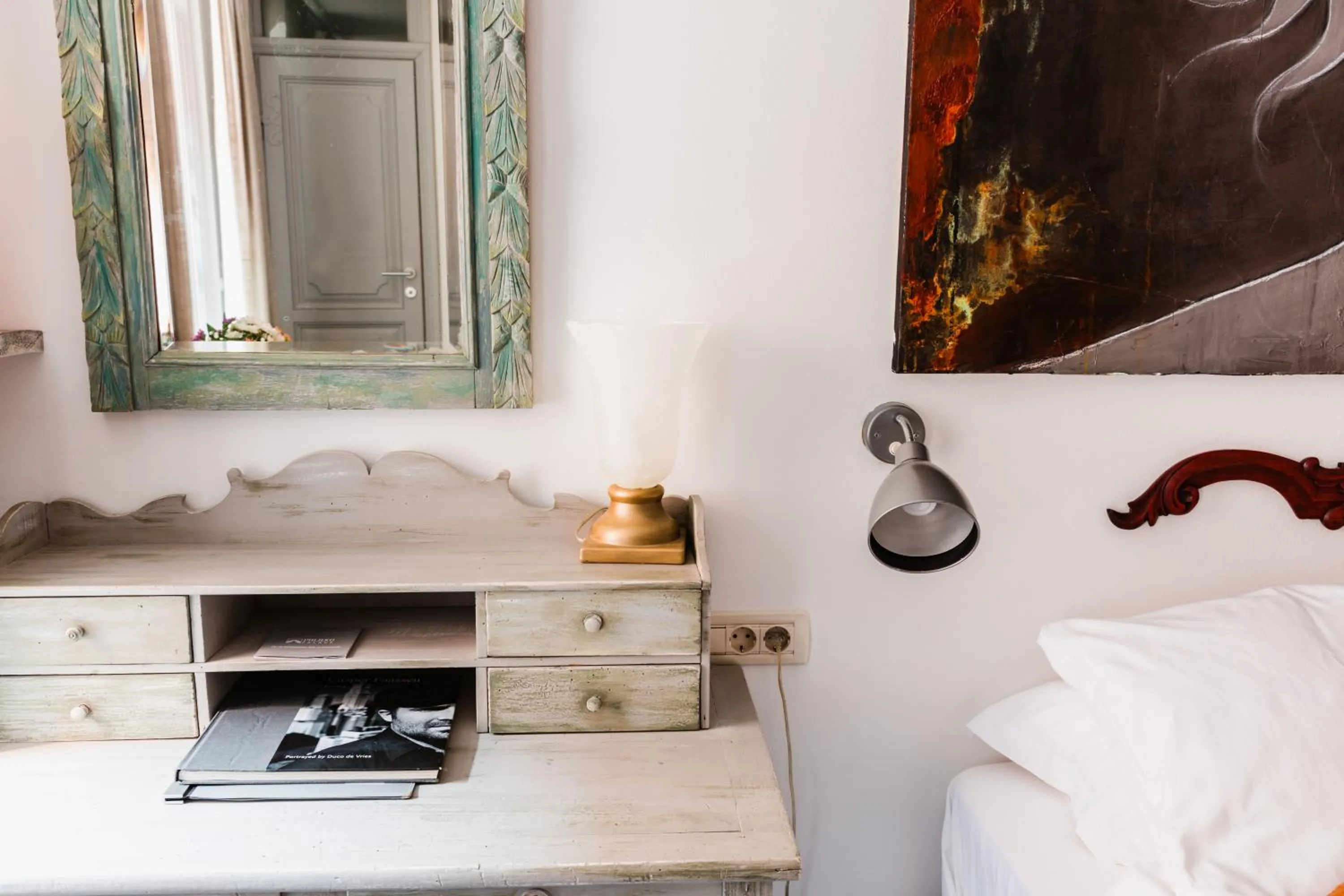 Decorative detail, Bed in Prijeko Palace