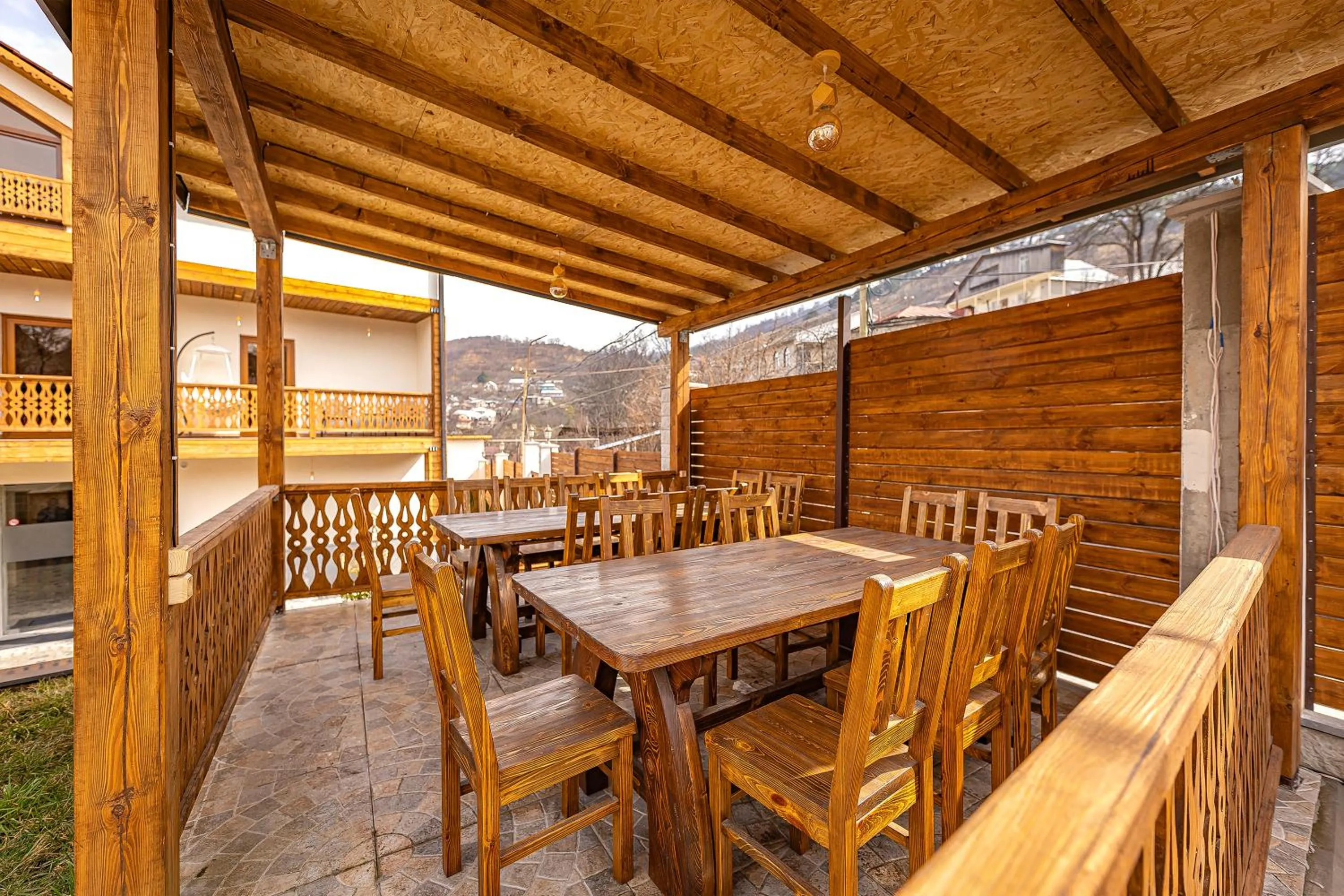 Patio in ARSIS Family Hotel