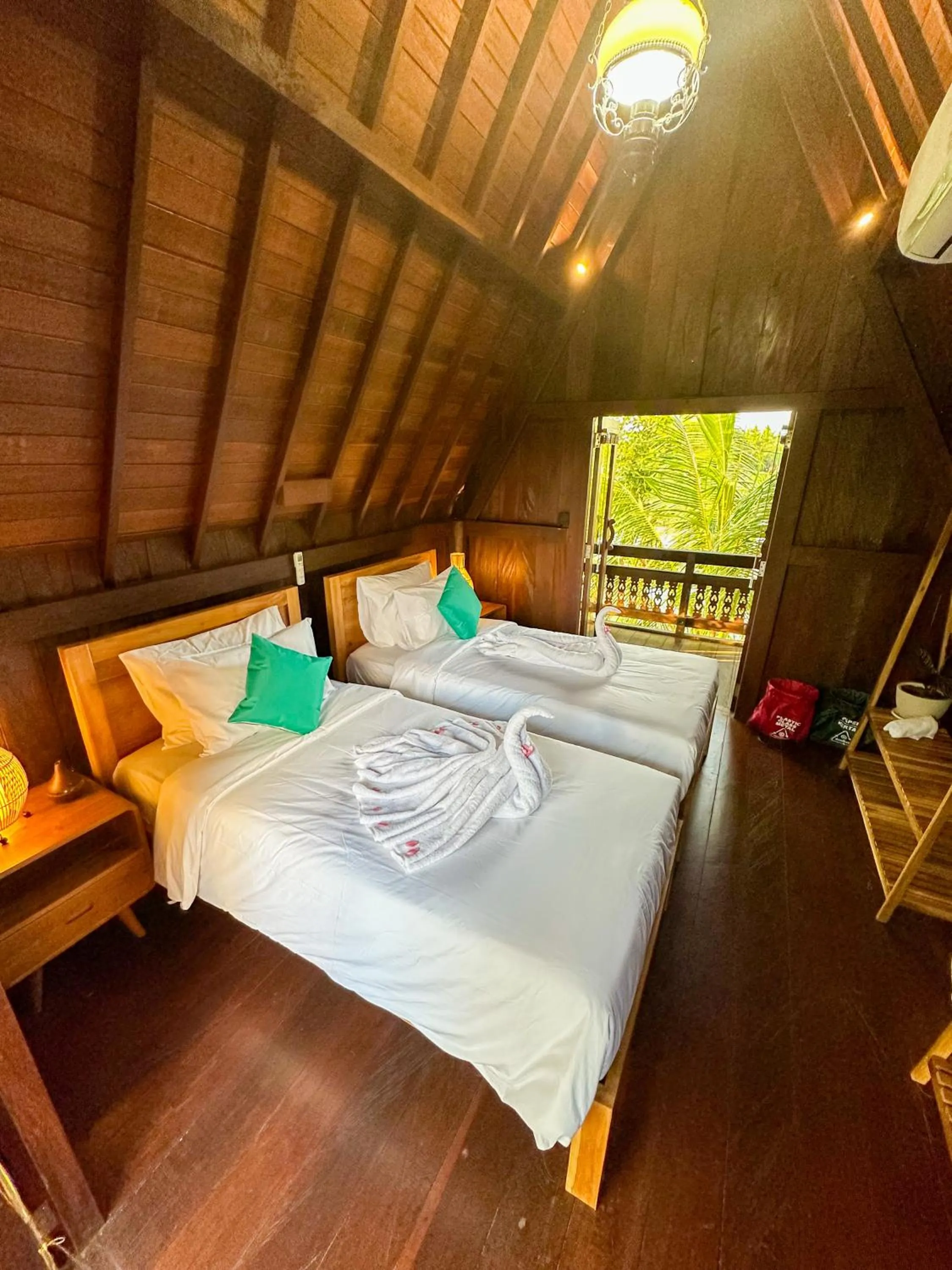 Bed in Nunu Bali Eco Friendly Retreat