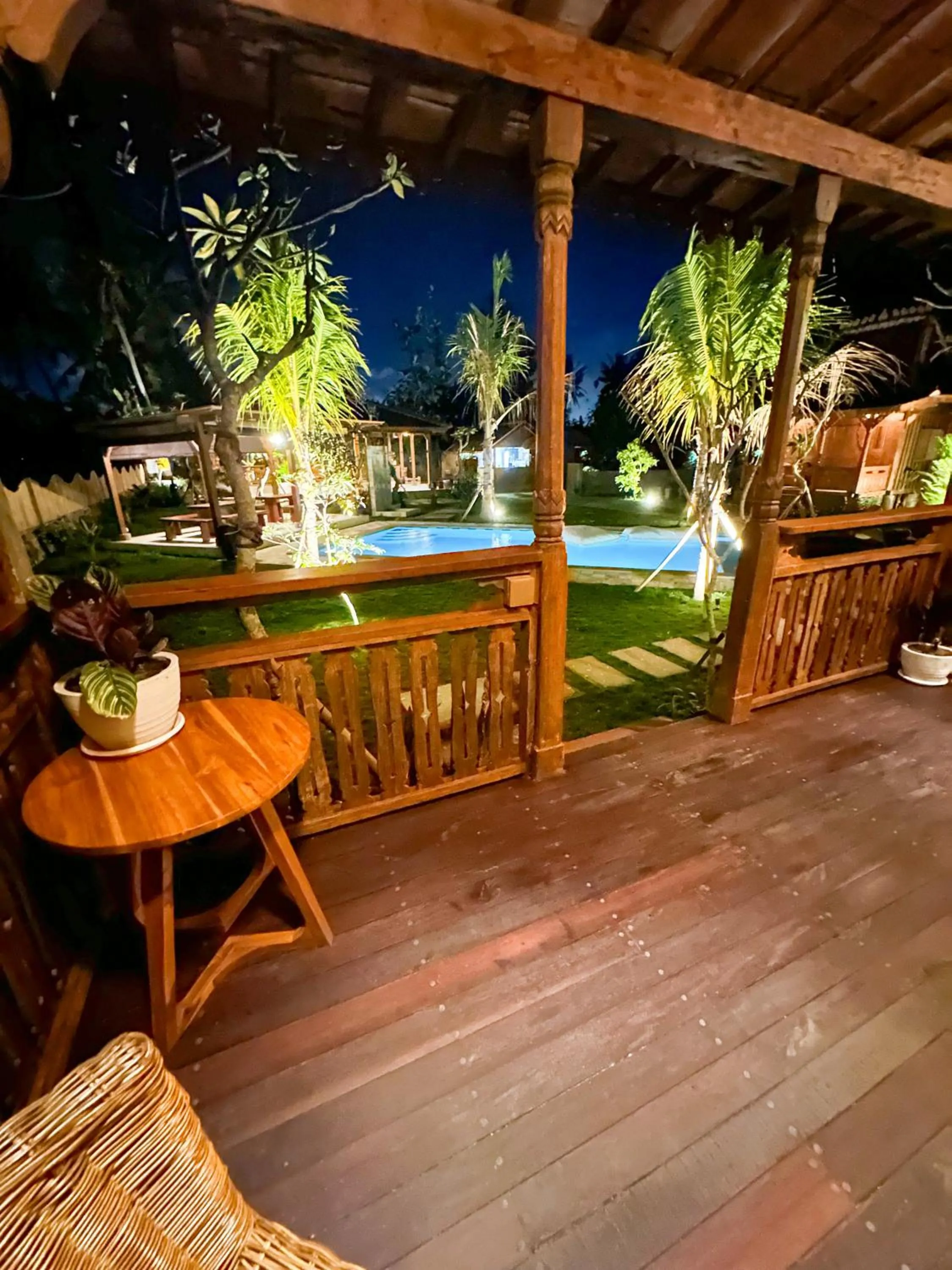 Balcony/Terrace in Nunu Bali Eco Friendly Retreat