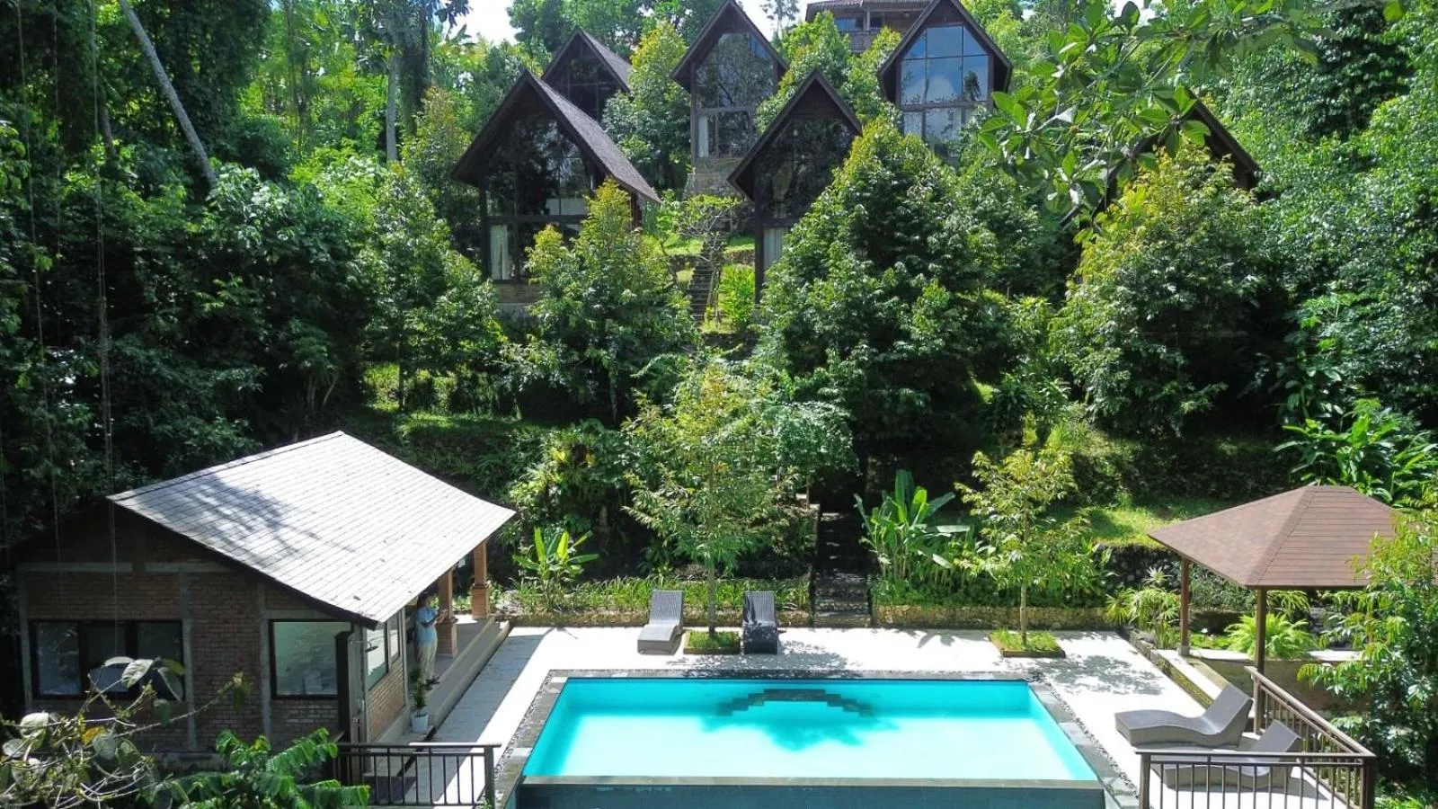 Swimming pool in Nunu Bali Eco Friendly Retreat