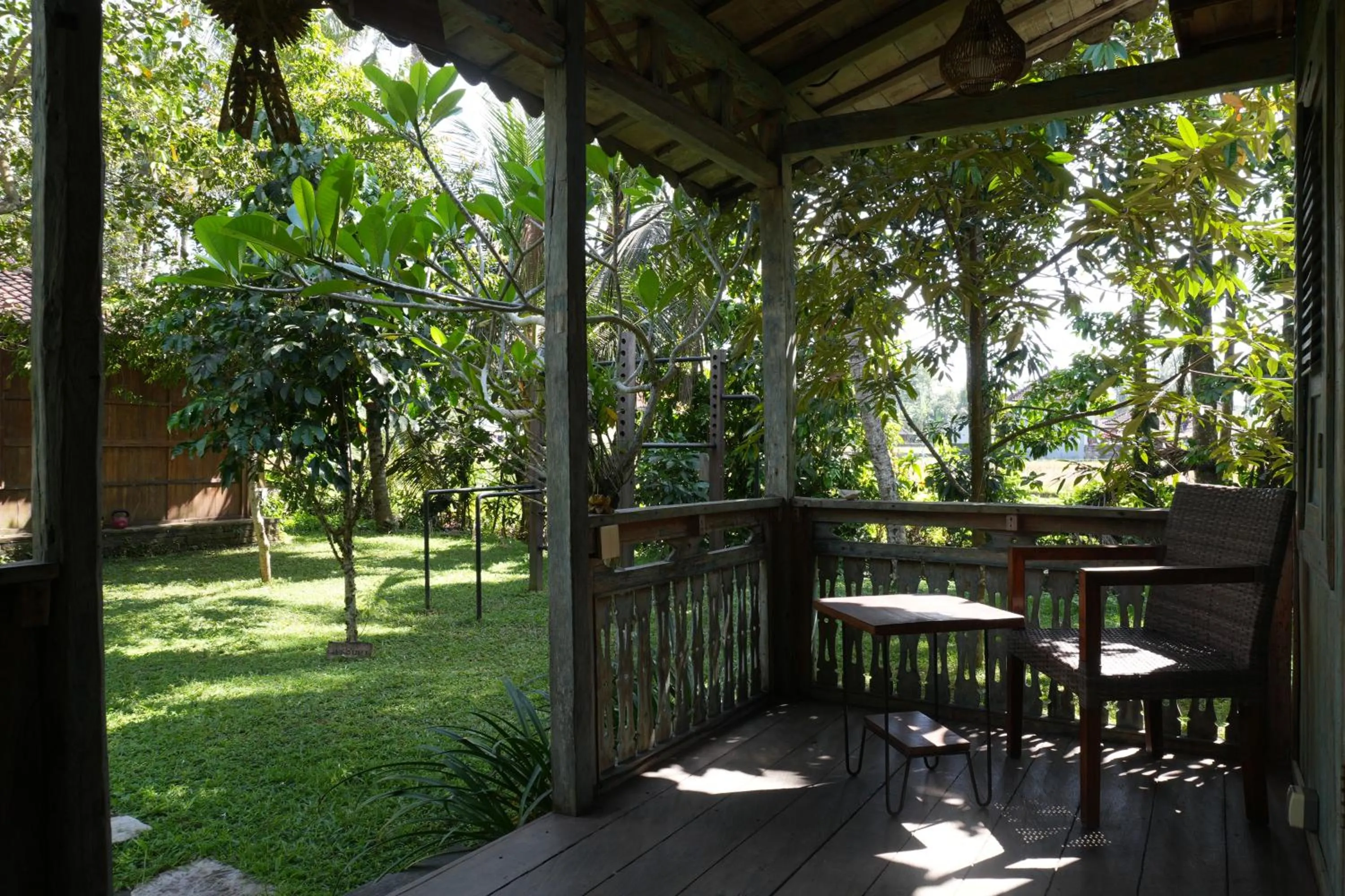 Balcony/Terrace in Nunu Bali Eco Friendly Retreat