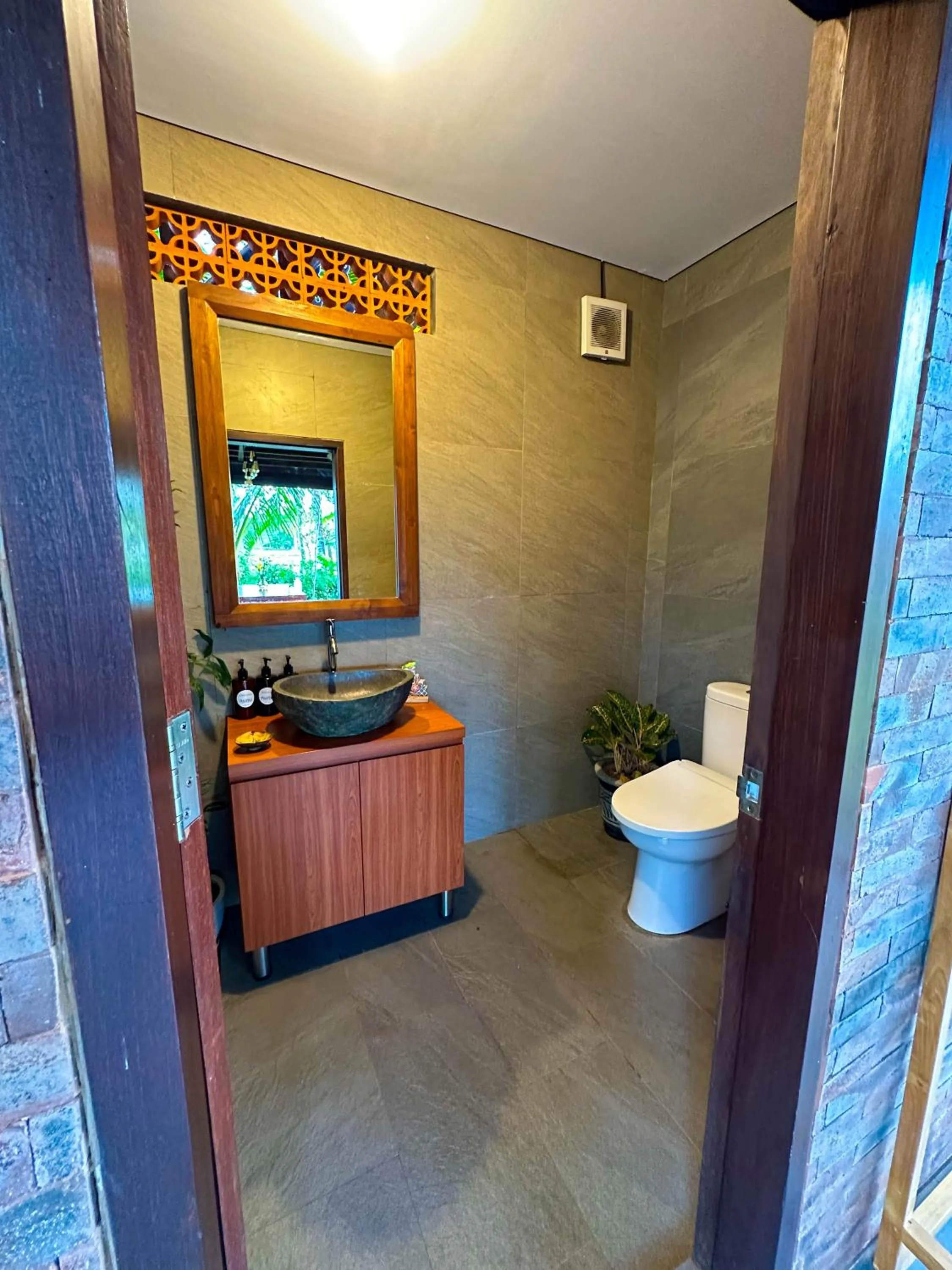 Bathroom in Nunu Bali Eco Friendly Retreat