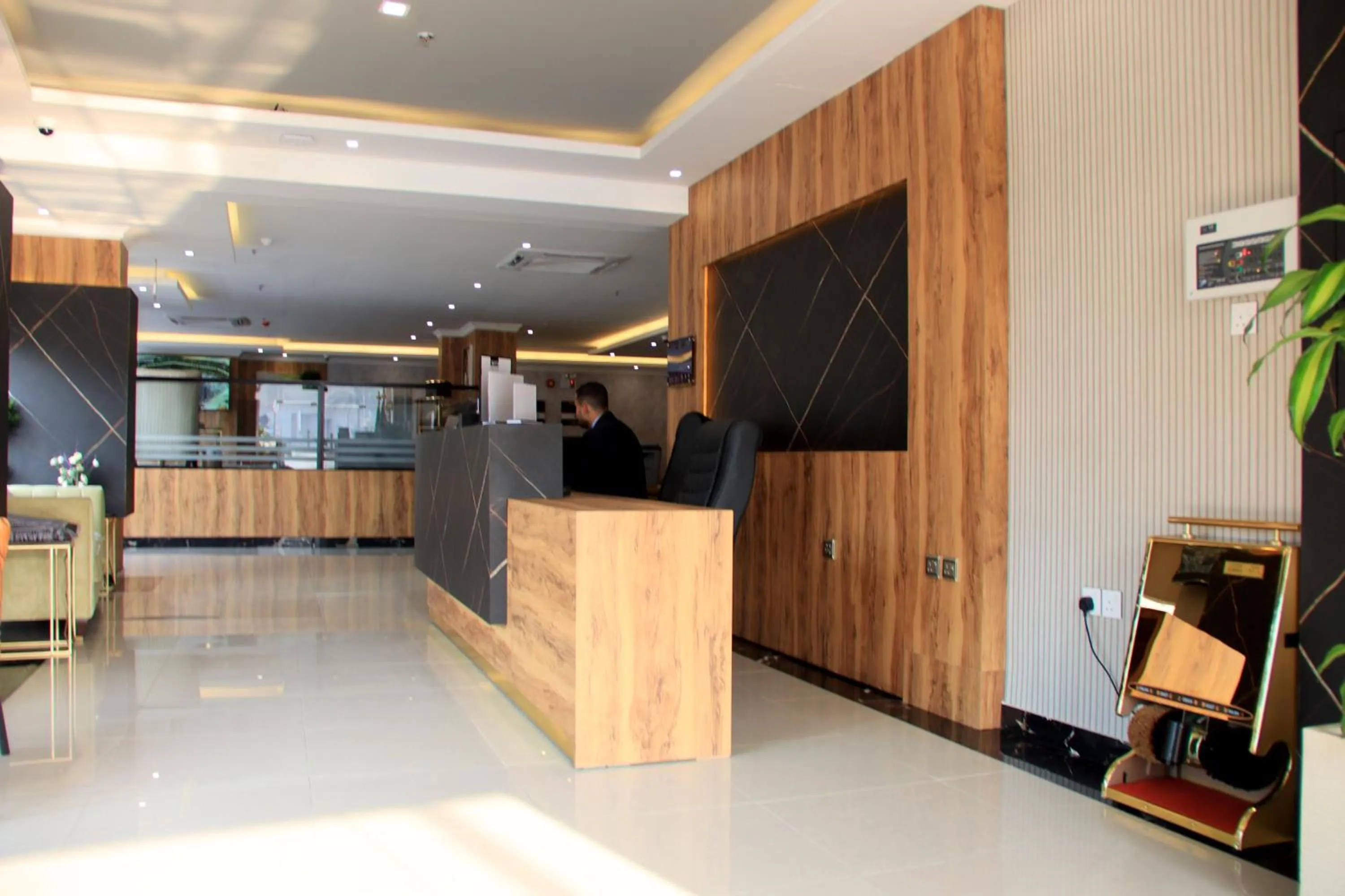 Lobby or reception in شقق سوات للشقق المخدومة 4
