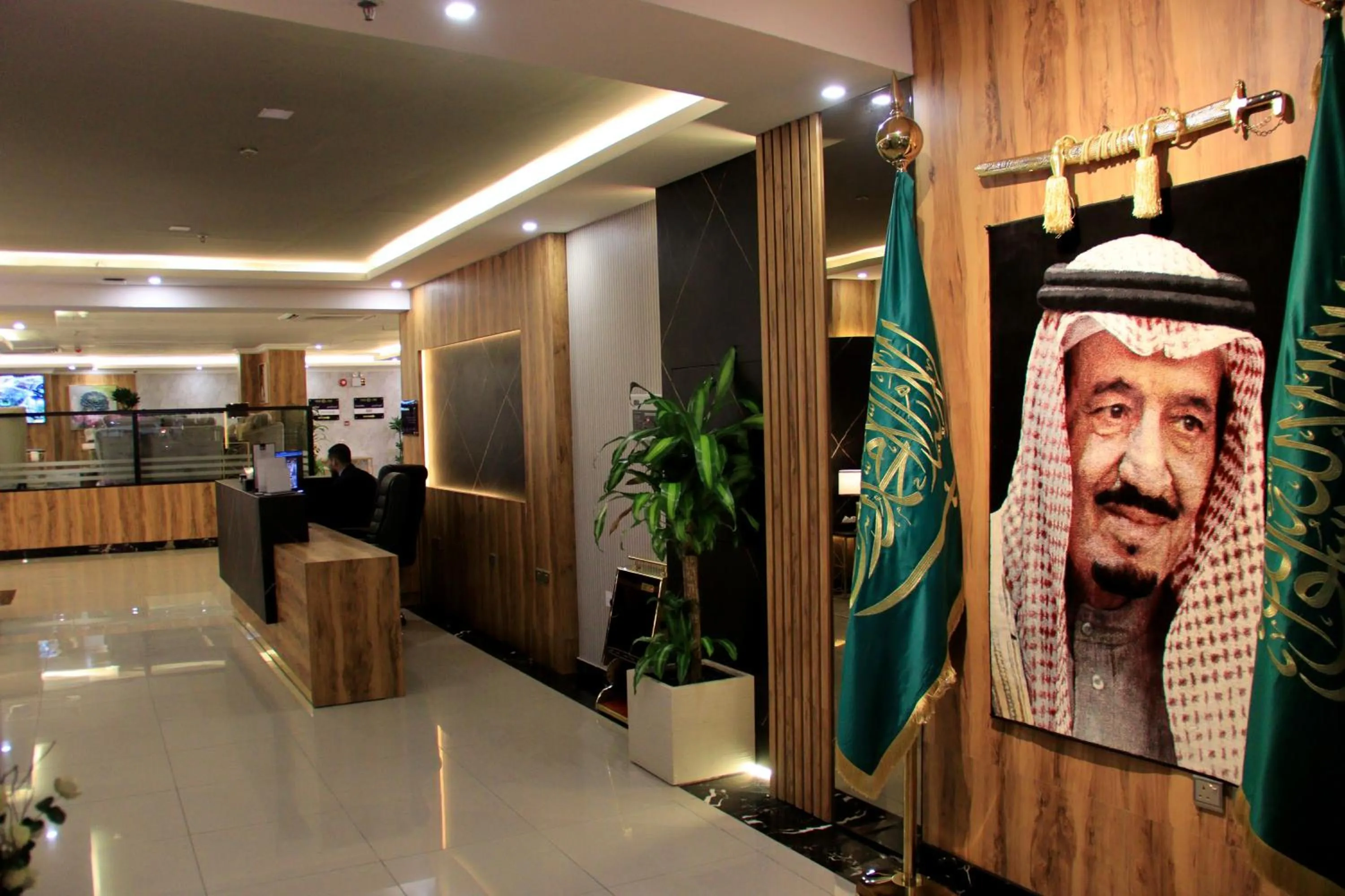 Lobby or reception in شقق سوات للشقق المخدومة 4