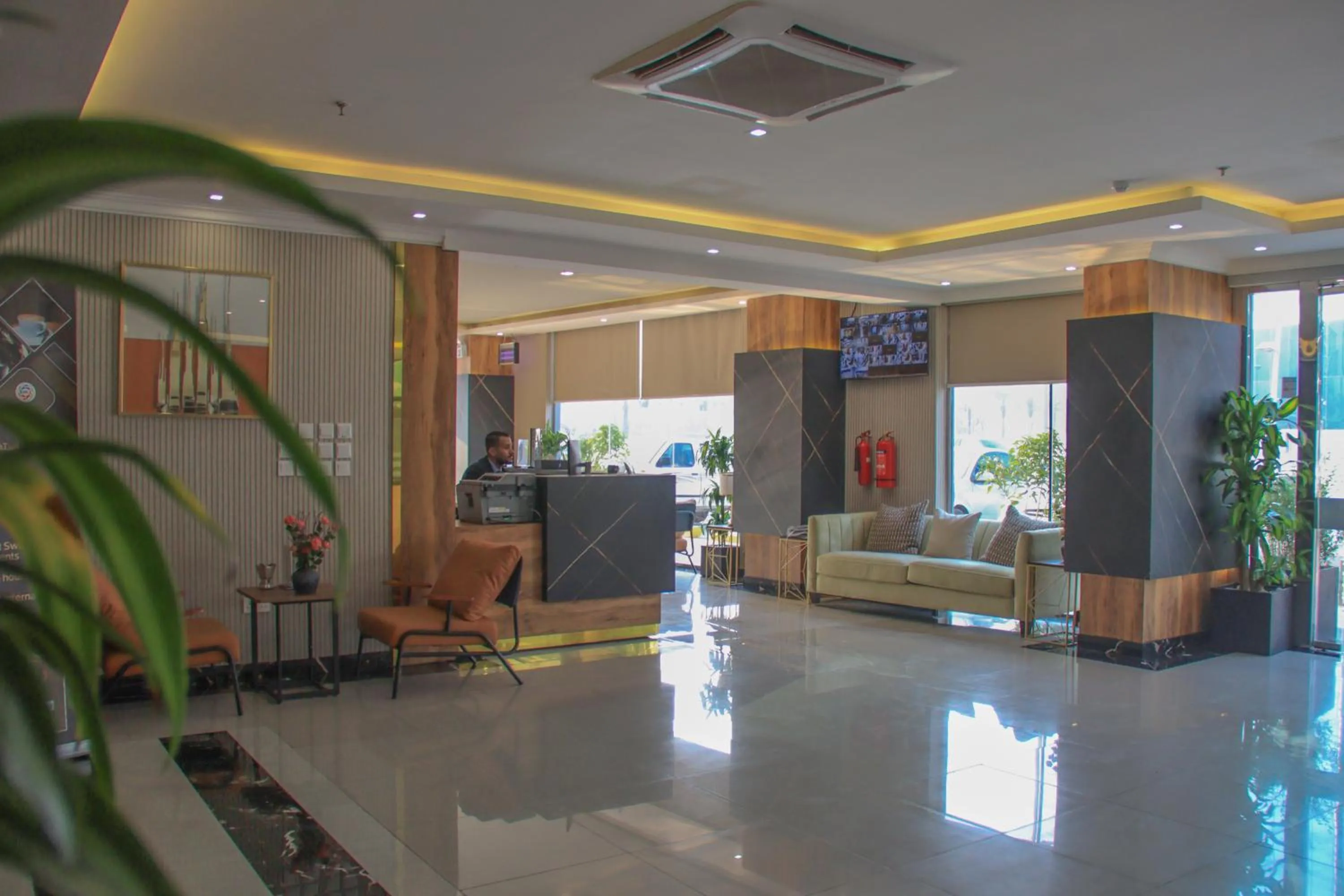 Lobby or reception in شقق سوات للشقق المخدومة 4